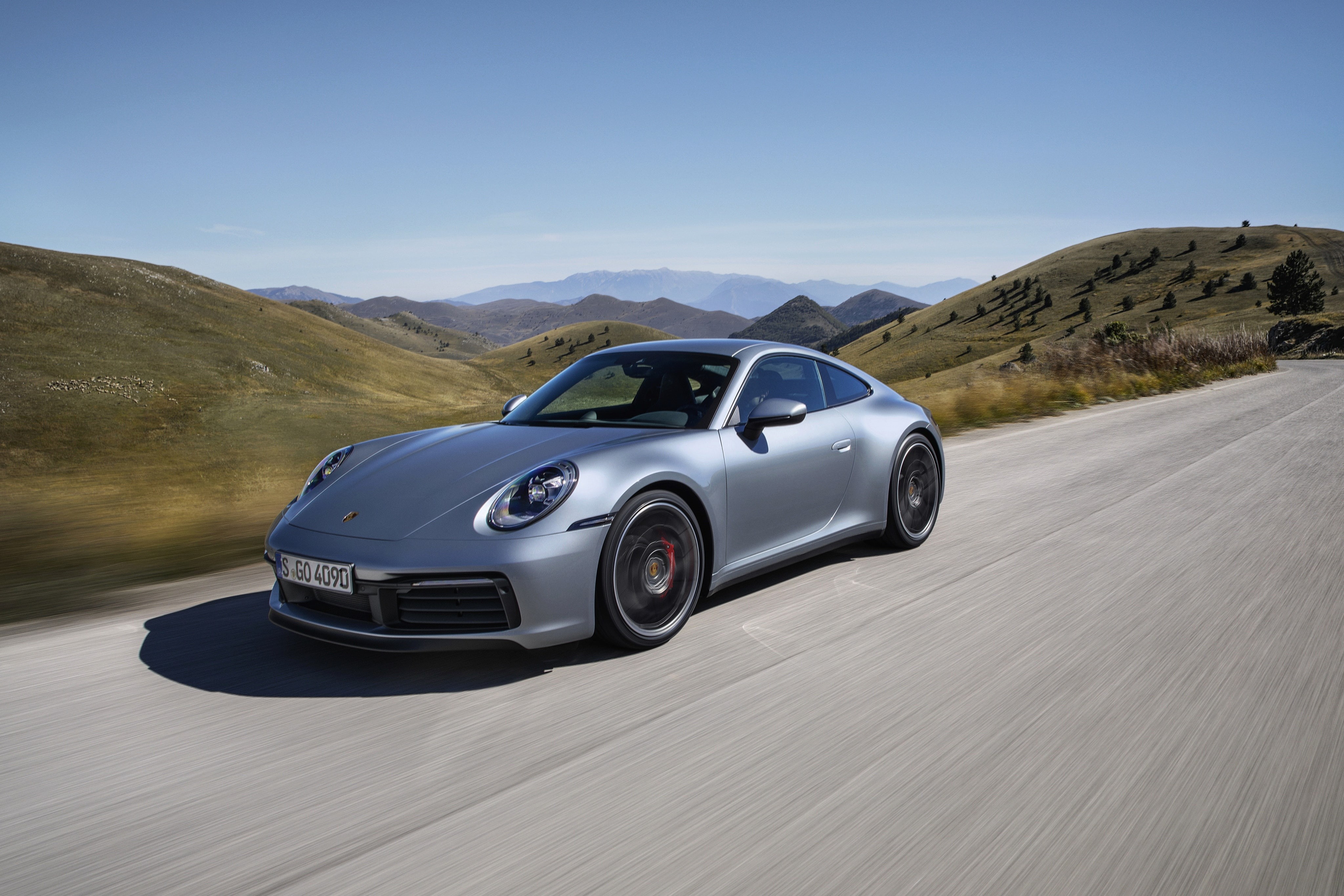 992, 911, Porsche, coupe, 2019, Carrera 4S, road, 4K, HD Wallpaper