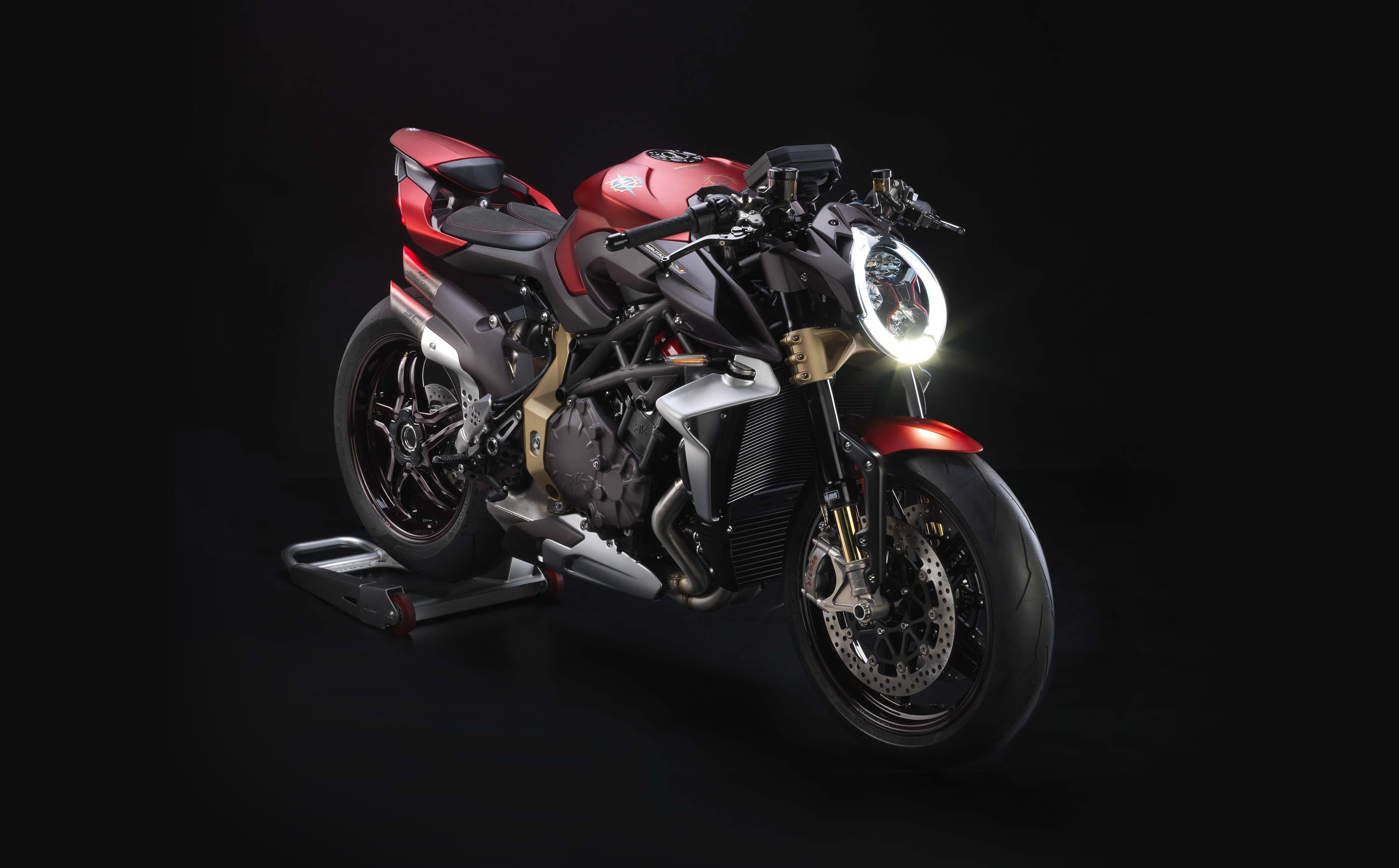 MV Agusta Brutale 1000 Serie Oro, 2019, 4K, 4K, HD Wallpaper