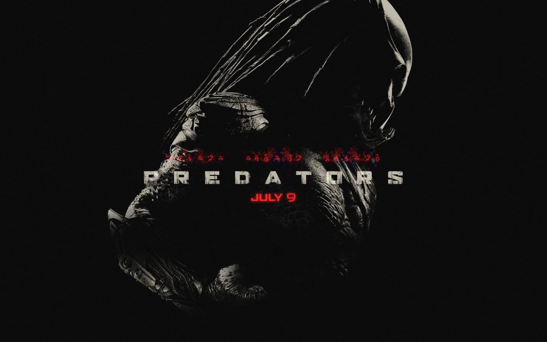 movie, no people, indoors, black background, single object, movies, predators, studio shot, copy space, number, poster, technology, text, design, 1080P, HD Wallpaper