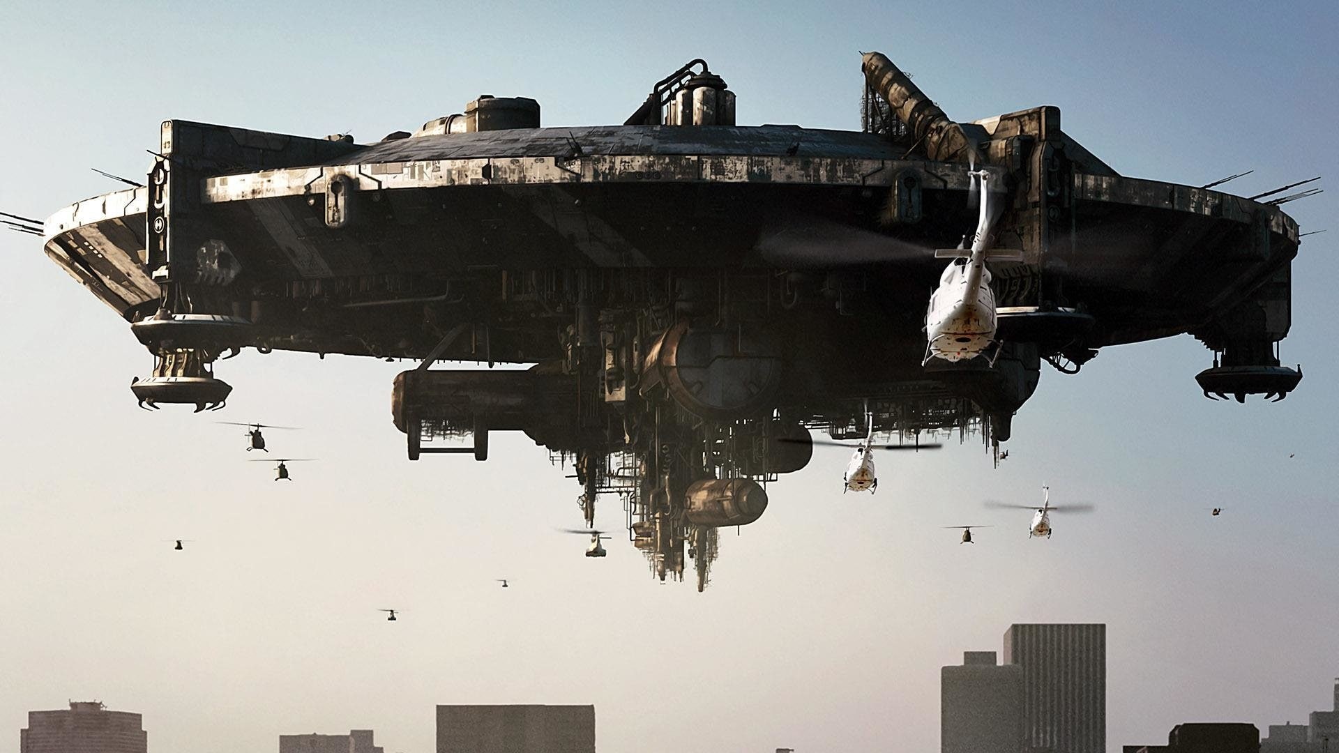 Invasion, Sci Fi, 1080P, UFO, Spaceship, Movie, District 9, HD Wallpaper
