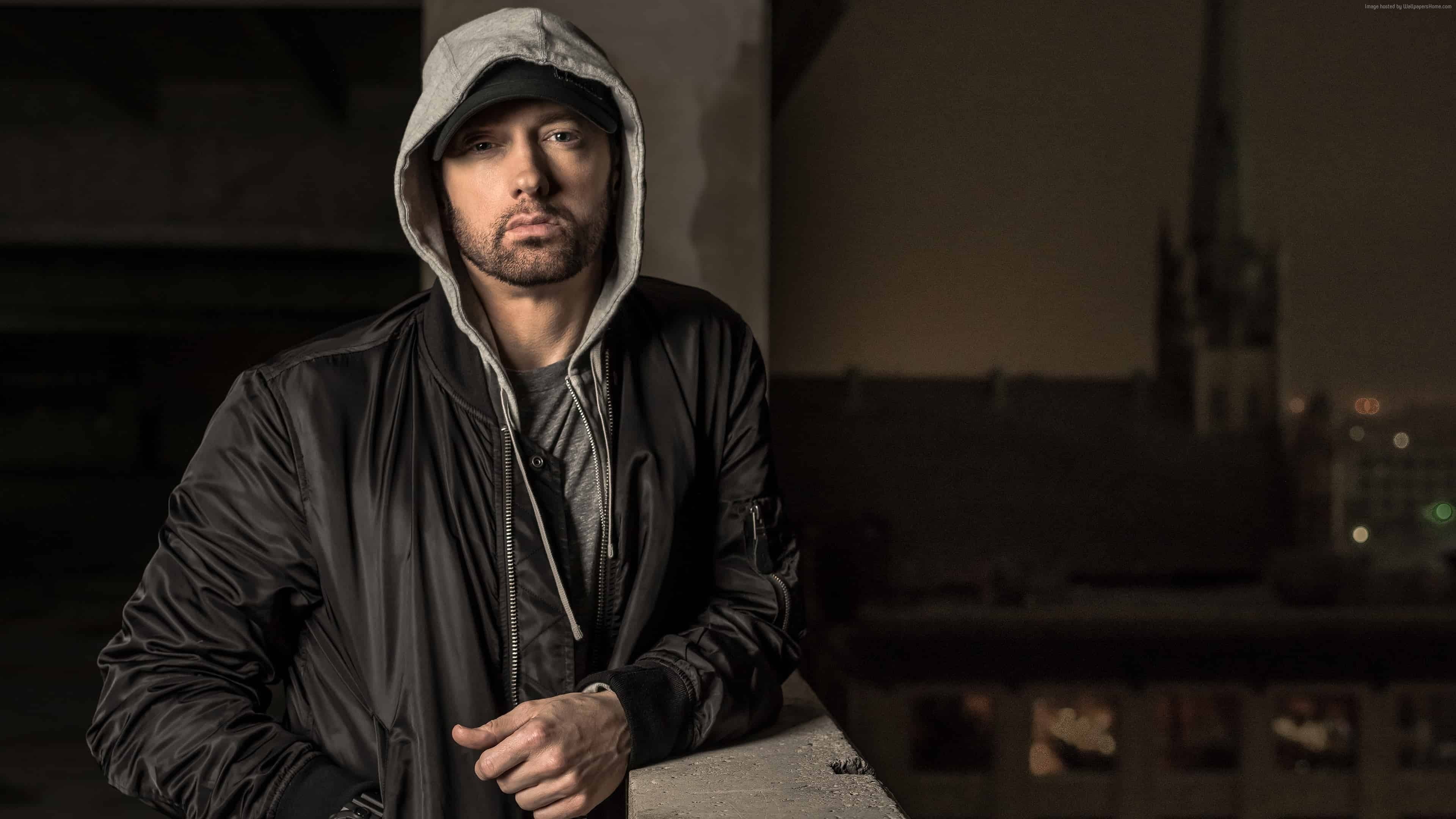 4K, 4K, Eminem, singer, rapper, actor, HD Wallpaper