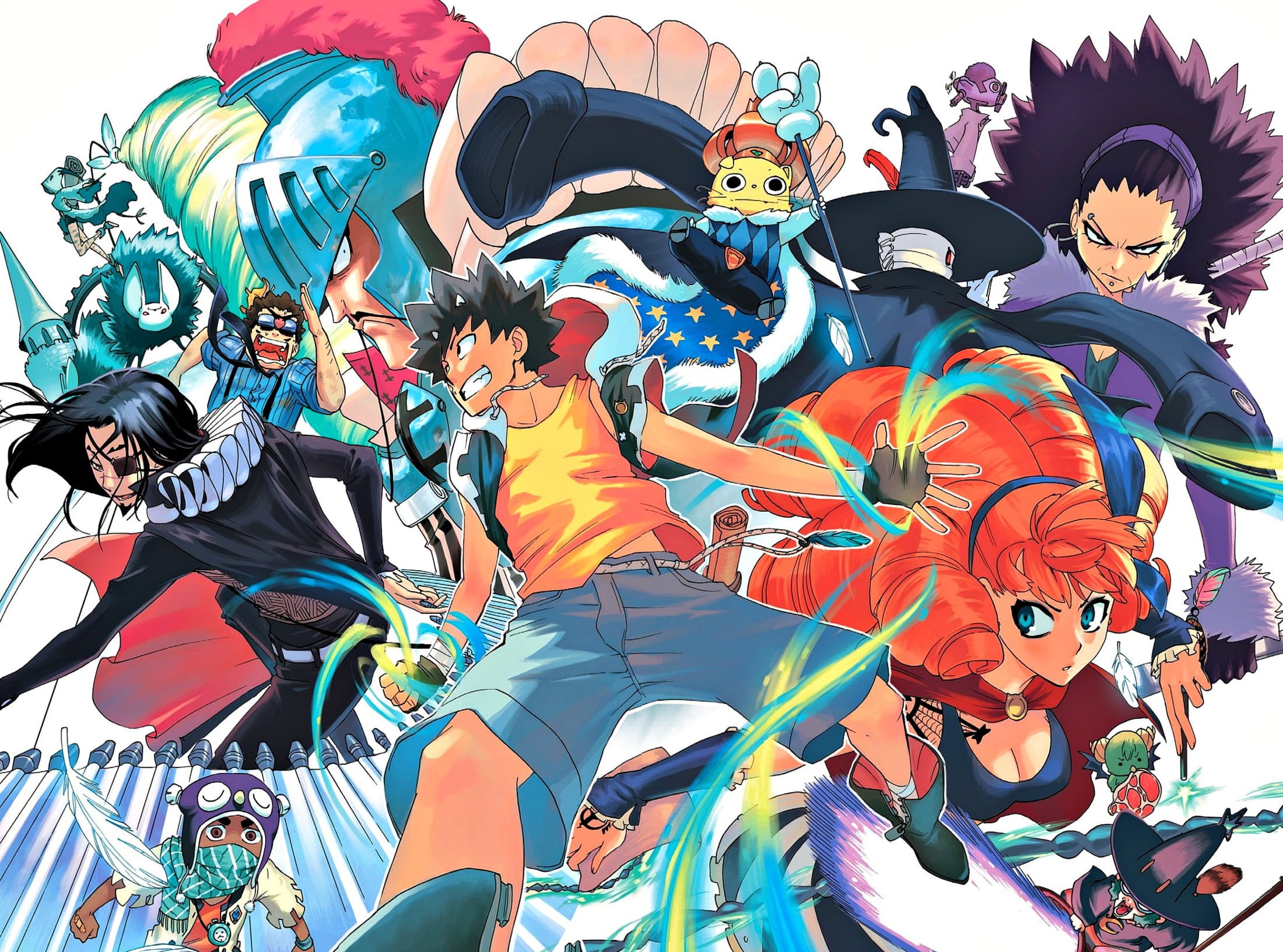 Boobrie (Radiant), Seth (Radiant), Doc (Radiant), Hameline (Radiant), Dart Dragunov, Mélie (Radiant), 1080P, Grimm (Radiant), Alma (Radiant), Radiant, HD Wallpaper