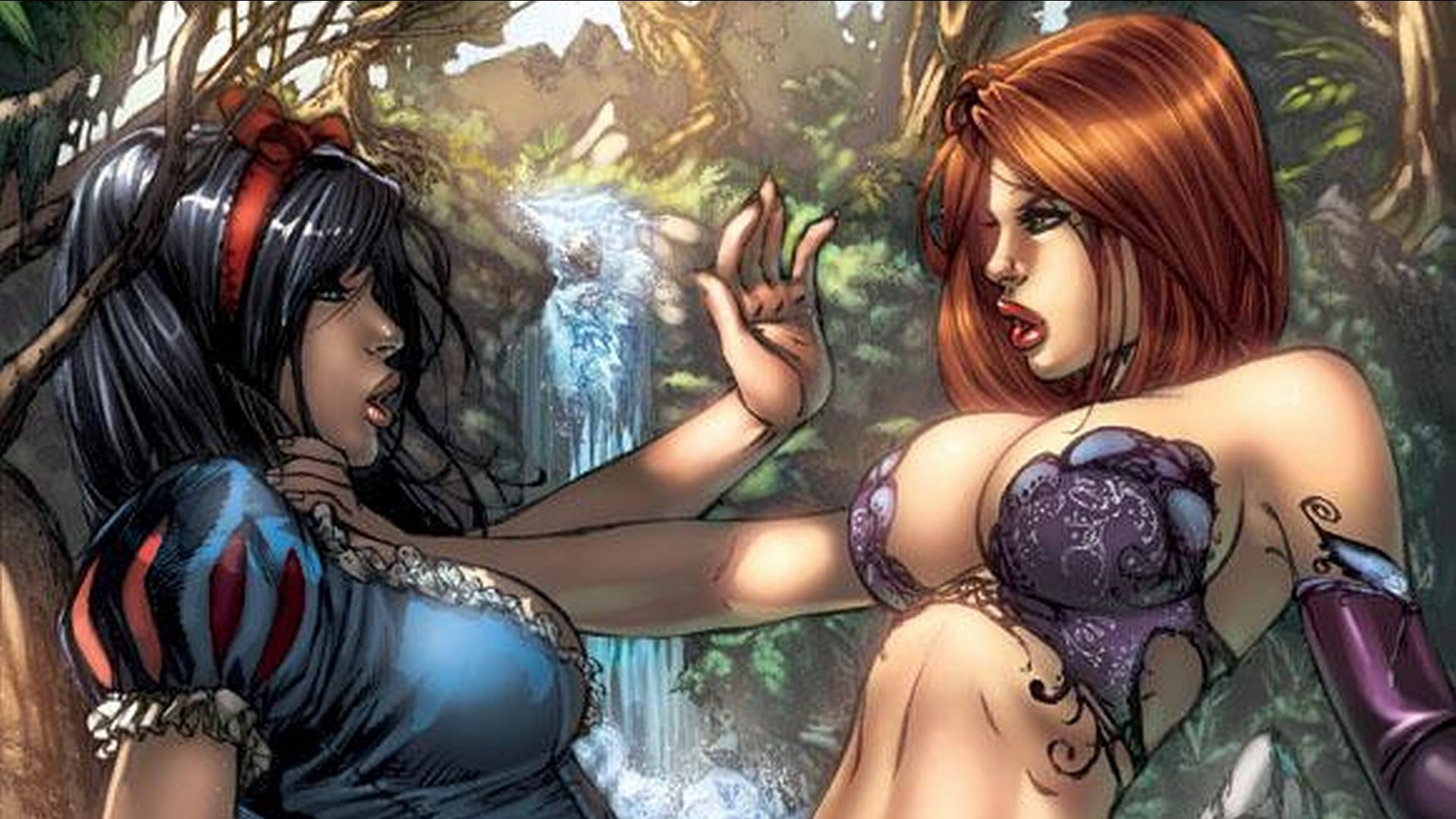 grimm, 1080P, comics, fairy, hd, tales, HD Wallpaper