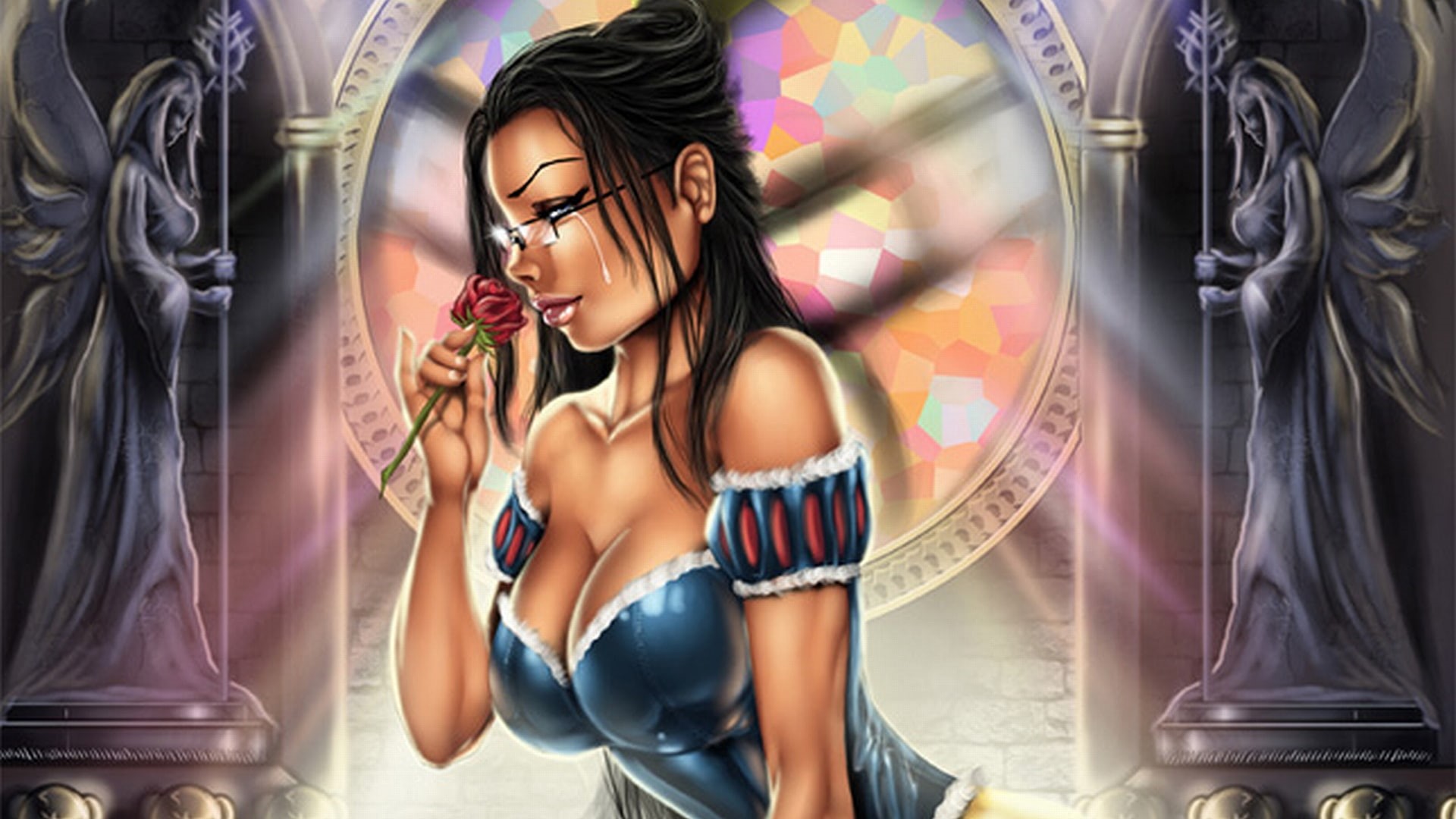 grimm, tales, 1080P, comics, fairy, hd, HD Wallpaper