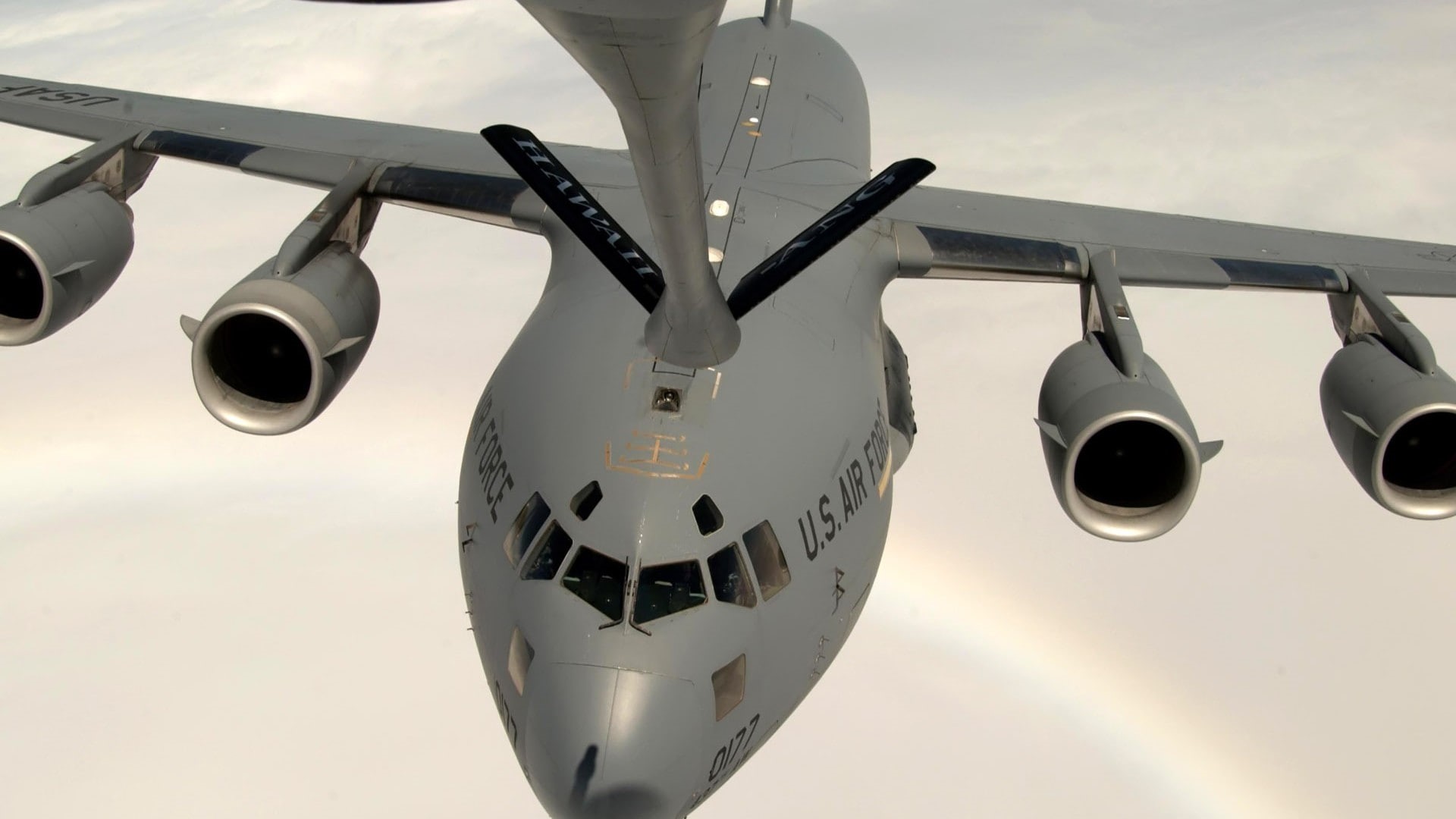 jets, 1080P, airplane, military, Boeing C-17 Globemaster III, aircraft, military aircraft, mid-air refueling, HD Wallpaper