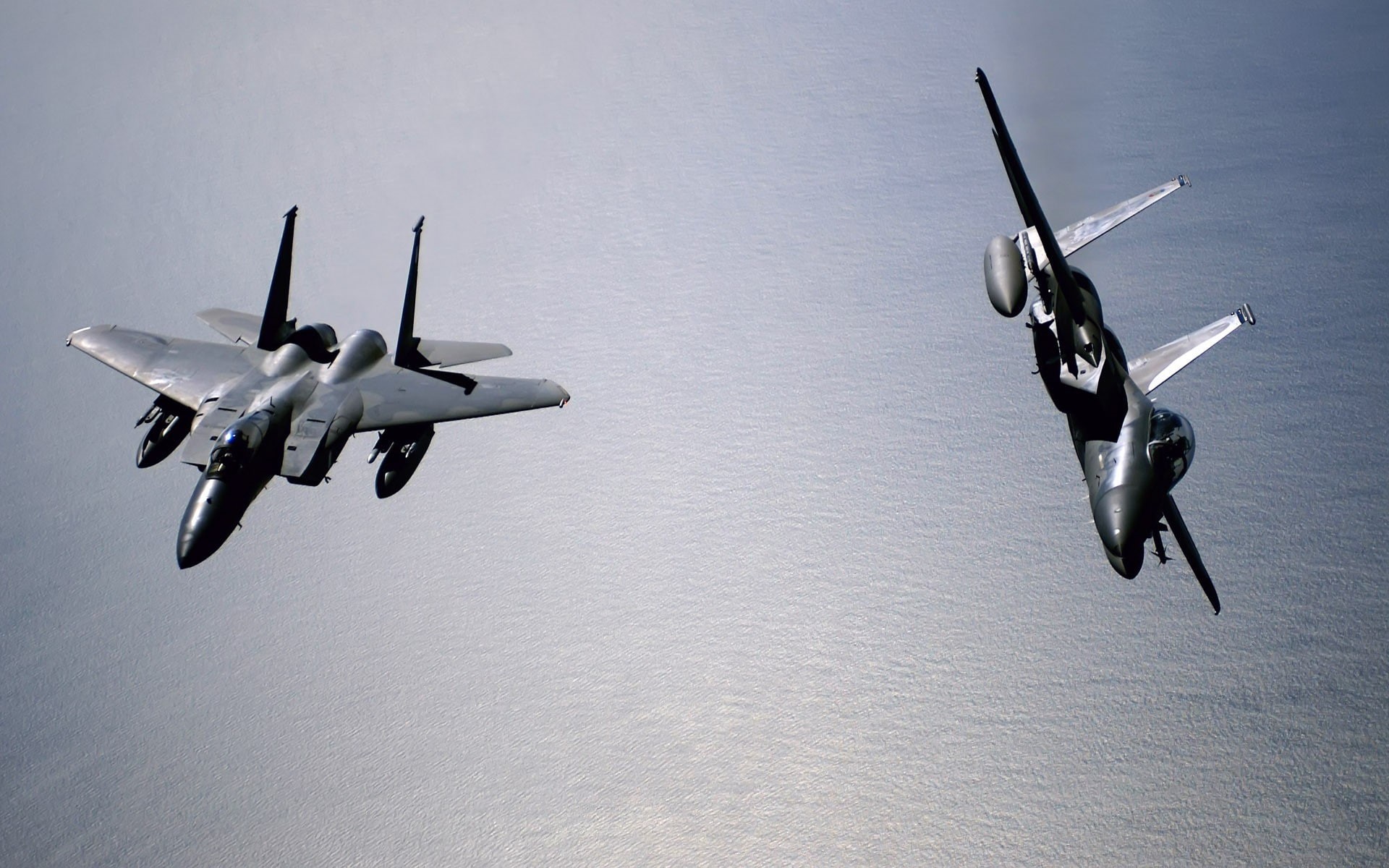 1080P, aircraft, military aircraft, photography, F15 Eagle, airplane, F-15 Strike Eagle, US Air Force, HD Wallpaper
