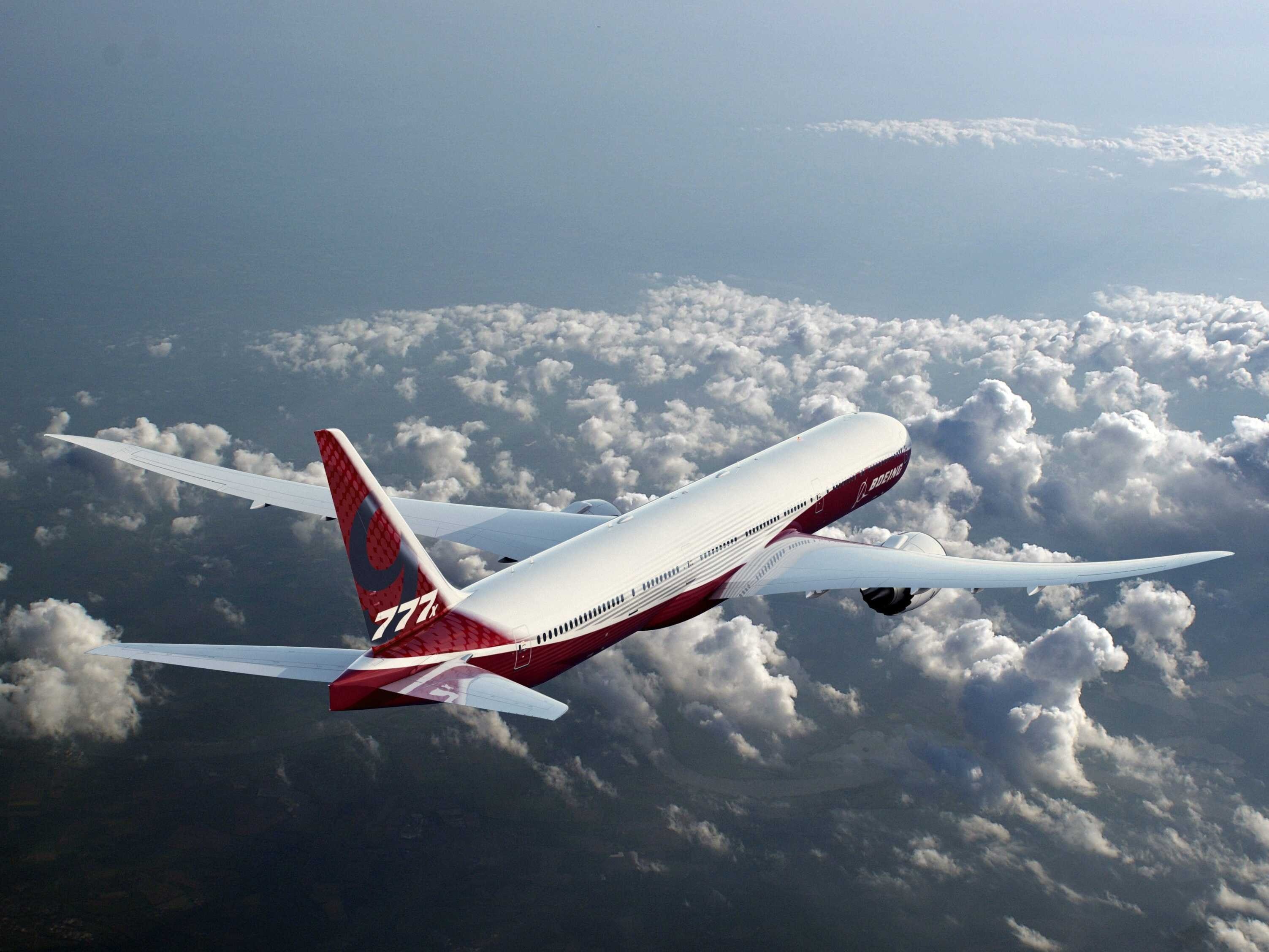 jet, airliner, 2K, 777, transport, airplane, 777x, boeing, aircraft, HD Wallpaper