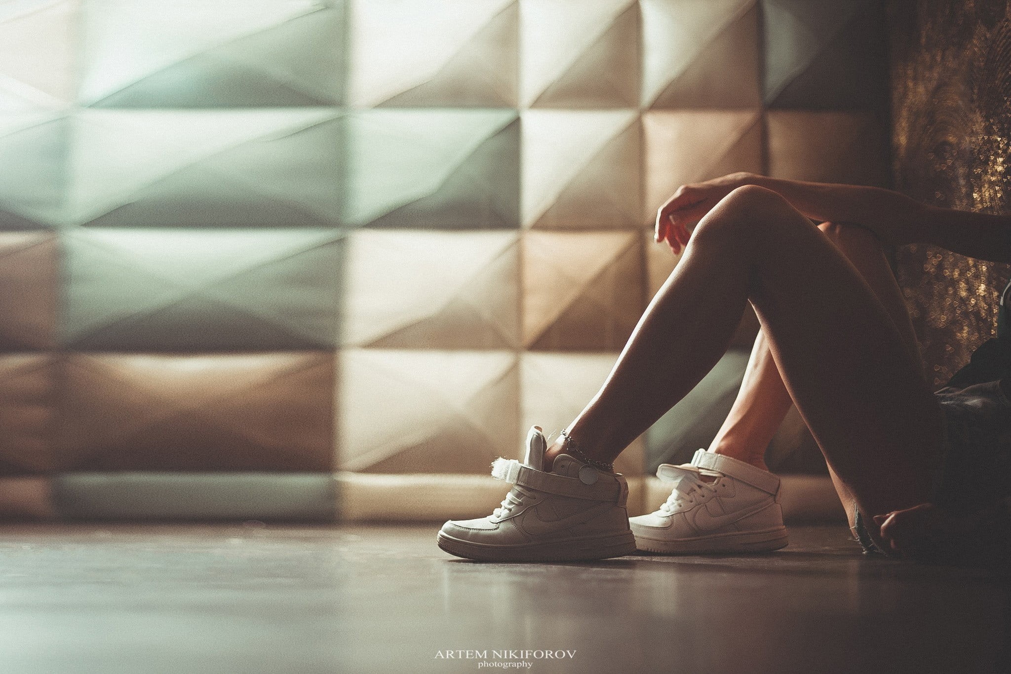 one person, young adult, 1080P, adult, force, shoe, high, white, human body part, females, human foot, human limb, human leg, sitting, low section, lifestyles, HD Wallpaper