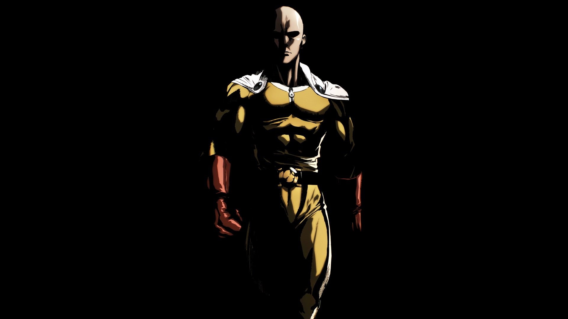 full length, saitama, skeleton, indoors, technology, representation, front view, man, punch, futuristic, human representation, cut out, science, HD Wallpaper
