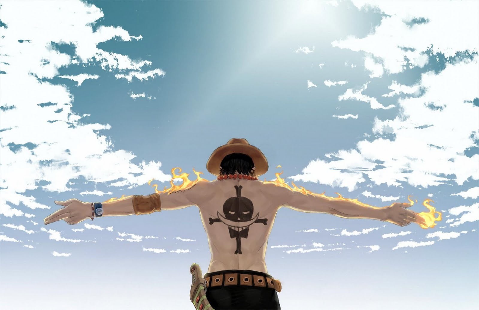 720P, One Piece, anime, Portgas D. Ace, HD Wallpaper