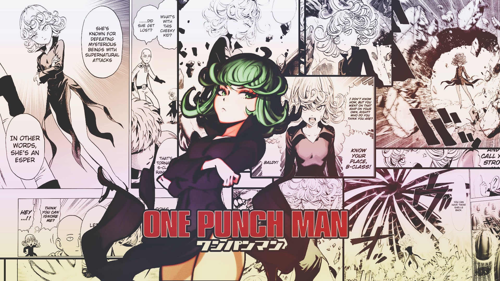 fashion, western script, young adult, non-western script, wall - building feature, text, anime girls, one person, Tatsumaki, 1080P, mural, representation, HD Wallpaper
