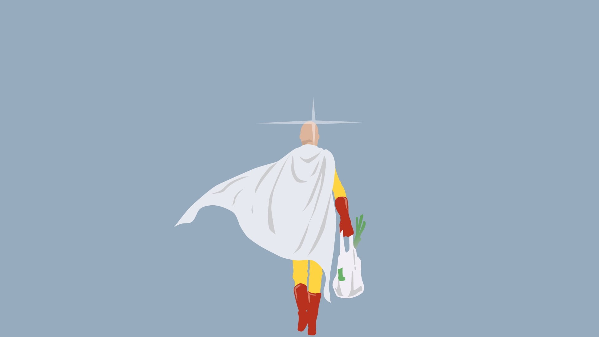 Saitama, One-Punch Man, 1080P, HD Wallpaper