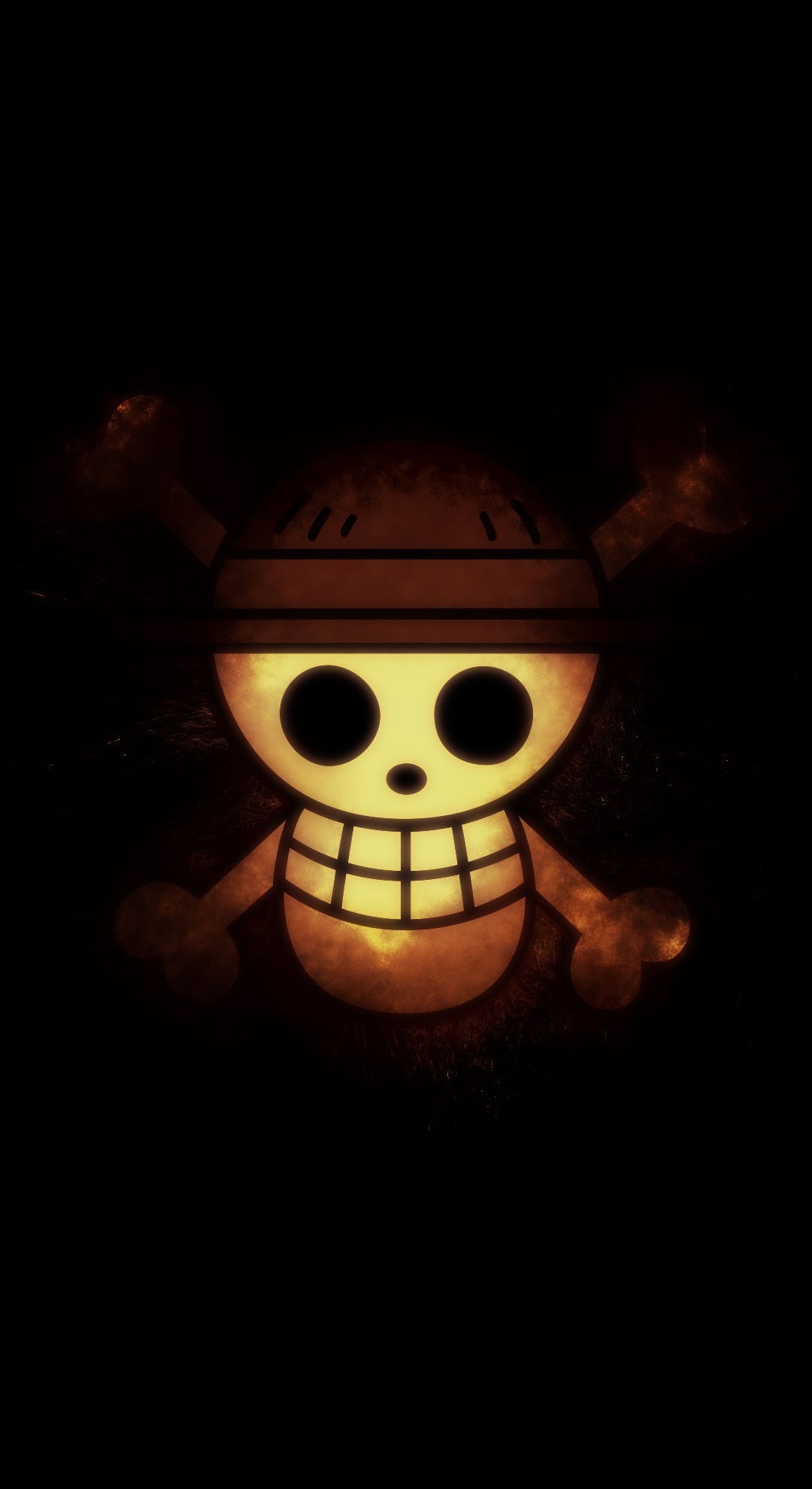 hat, black background, 1080P, Portrait Display, bones, Simple Background, Skull And Bones, minimalism, skull, digital art, One Piece, Phone HD Wallpaper
