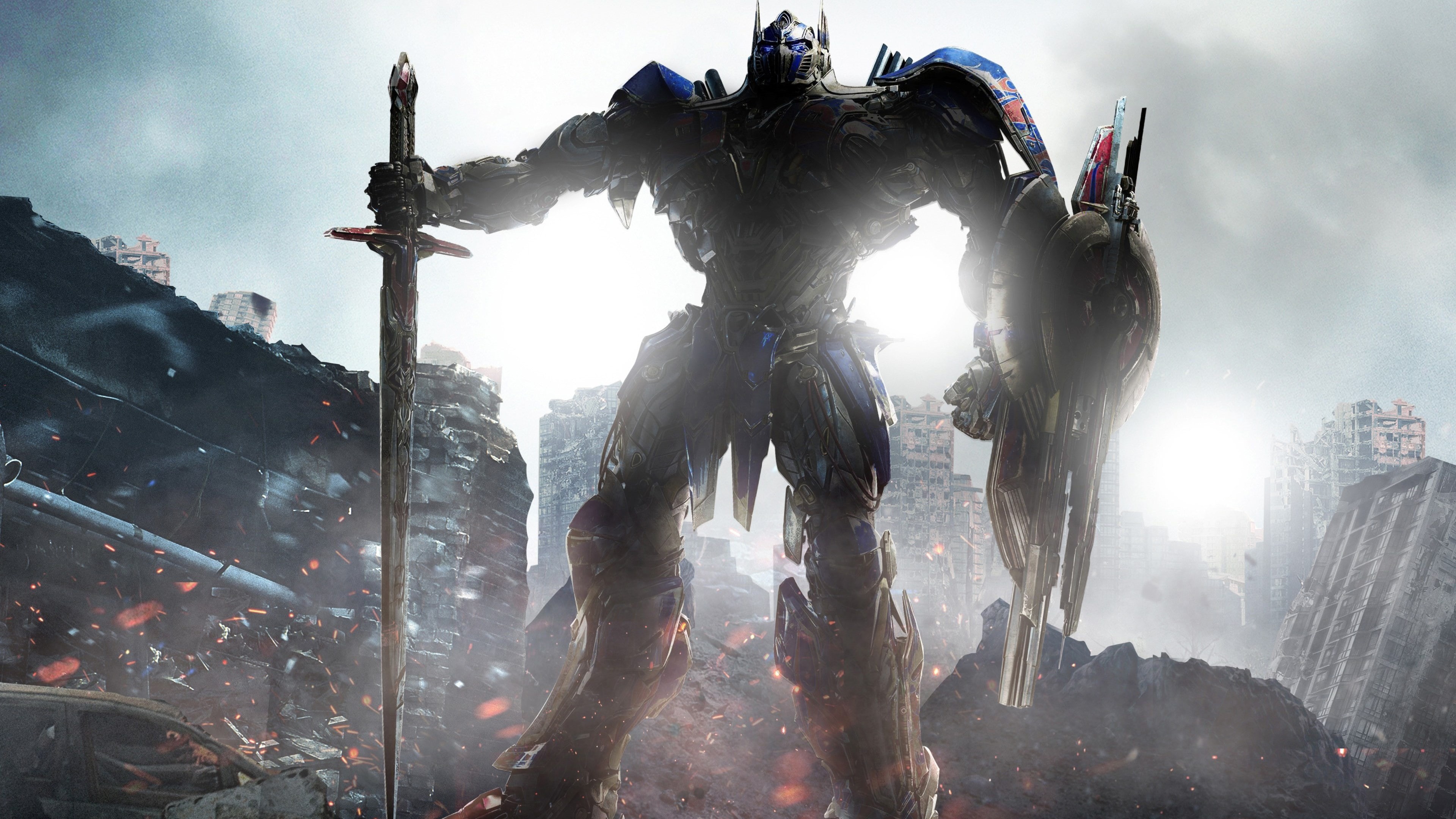 4K, Optimus Prime, Transformers: The Last Knight, 4K, HD Wallpaper