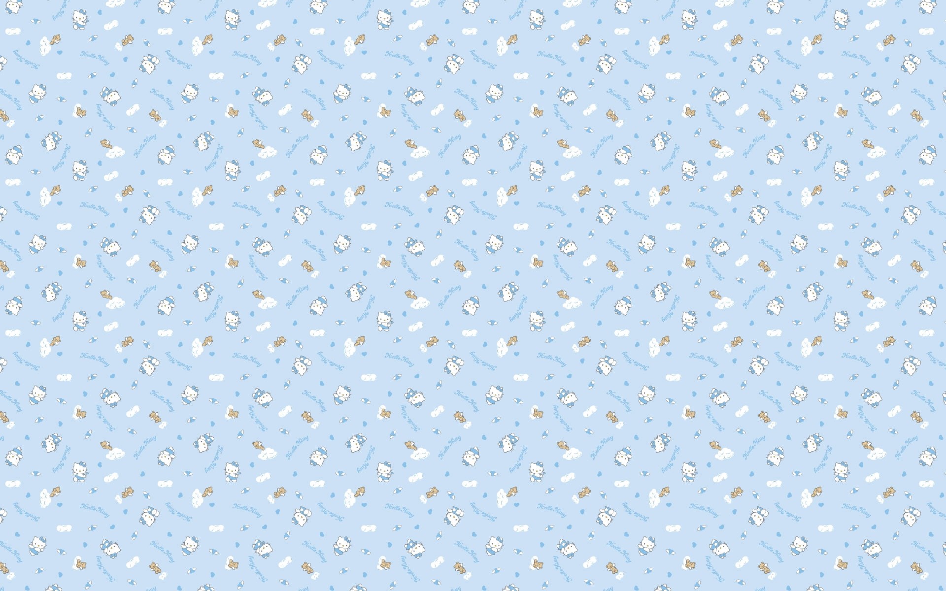 patterns, hello, hd, 1080P, kitty, art, Hello Kitty, x, anime, HD Wallpaper
