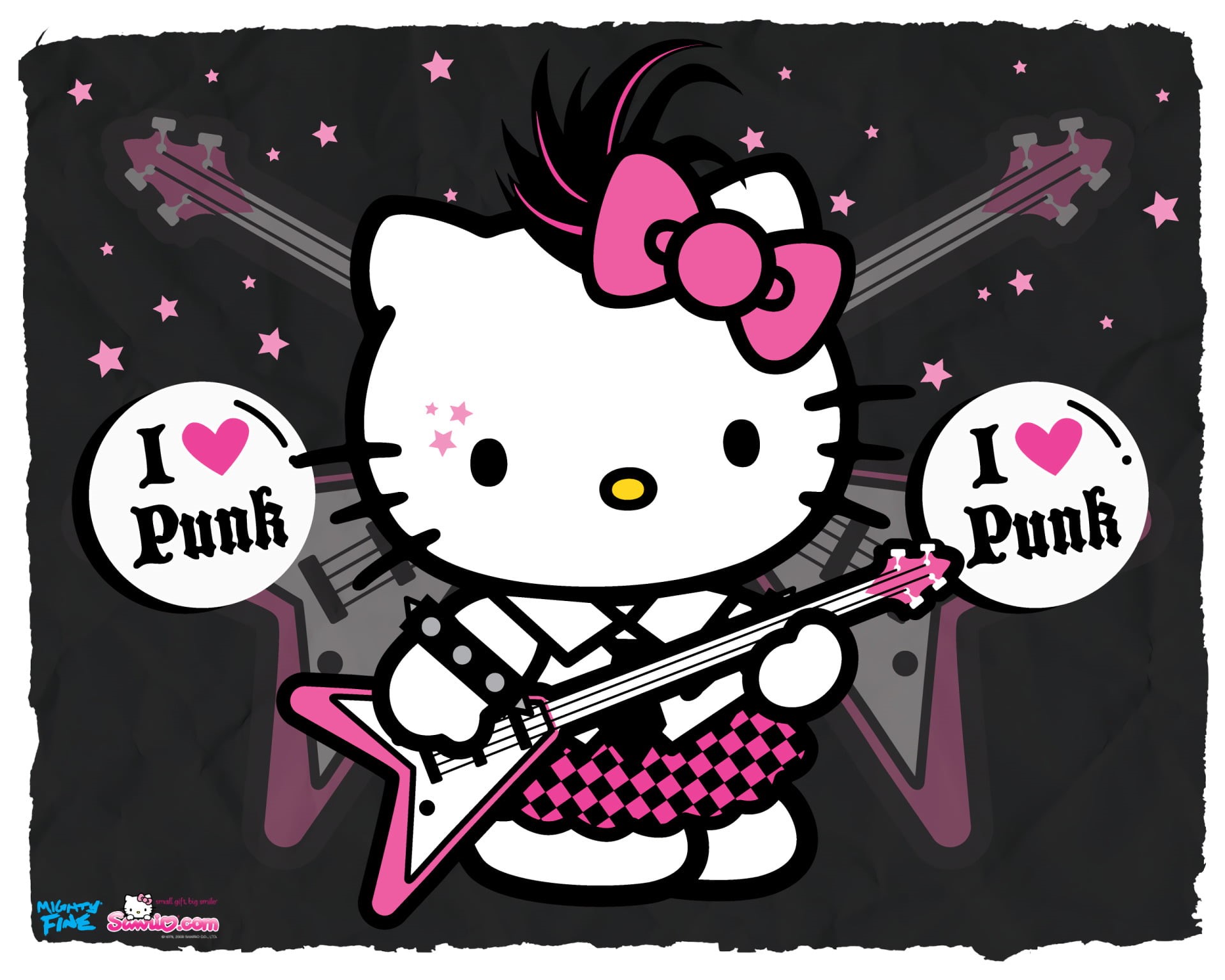 vector, cartoon, kitty, illustration, Anime, design, drawing - Art Product, 1080P, pattern, Hello Kitty, fun, painted Image, creativity, hello, HD Wallpaper