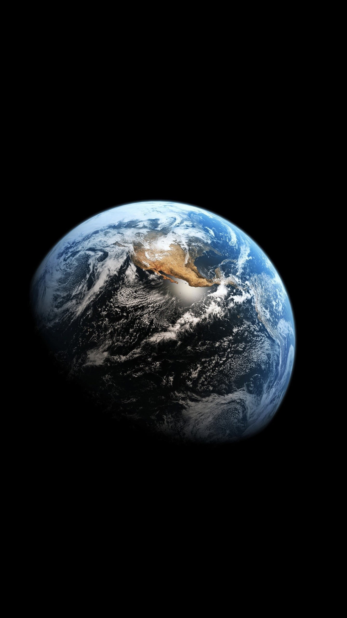 render, water, 2K, space, portrait display, digital art, space art, night, sea, globe - man made object, photo, space exploration, Composite, sky, environment, Phone HD Wallpaper