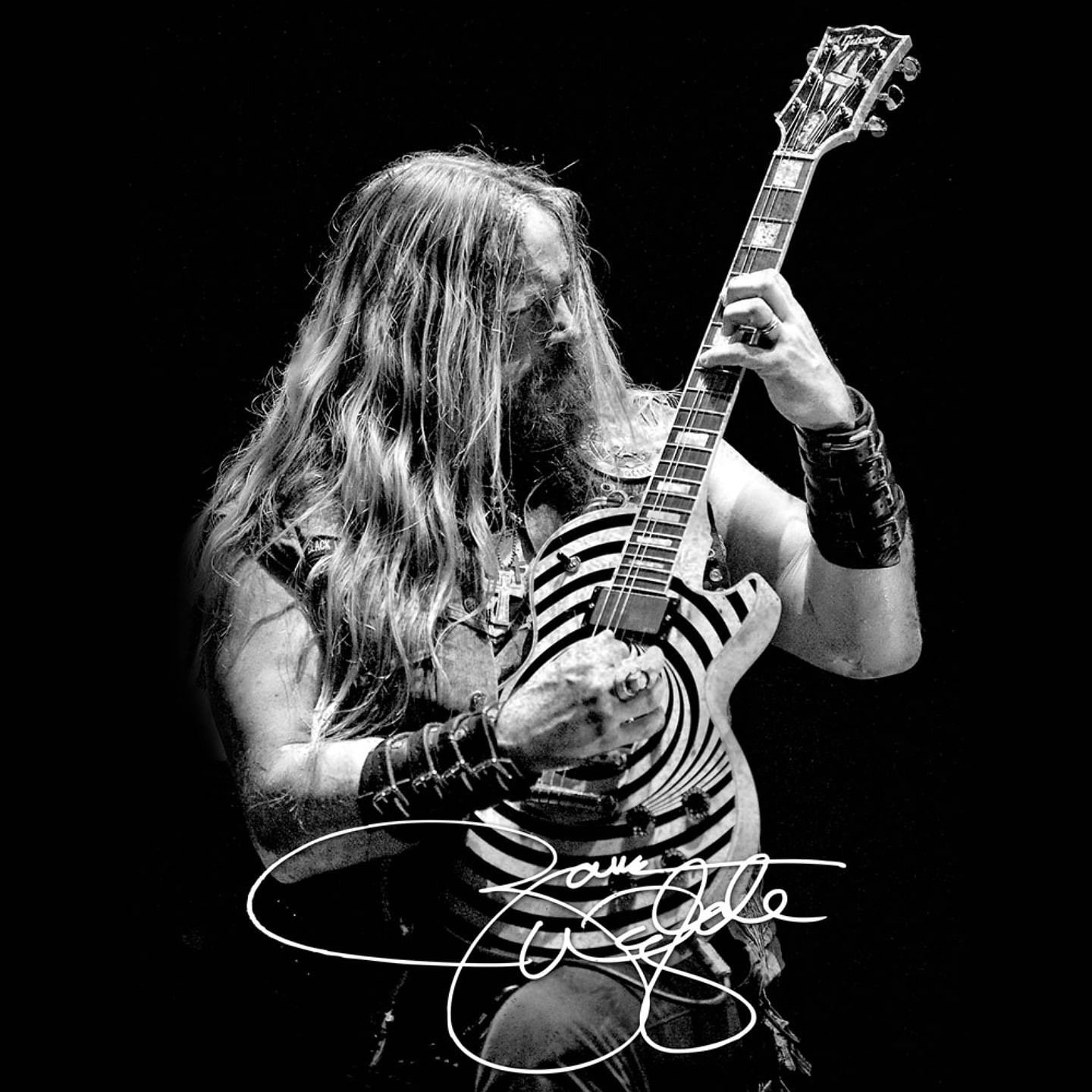 label, society, zakk, heavy, ozzy, metal, wylde, guitar, black, 720P, Phone HD Wallpaper