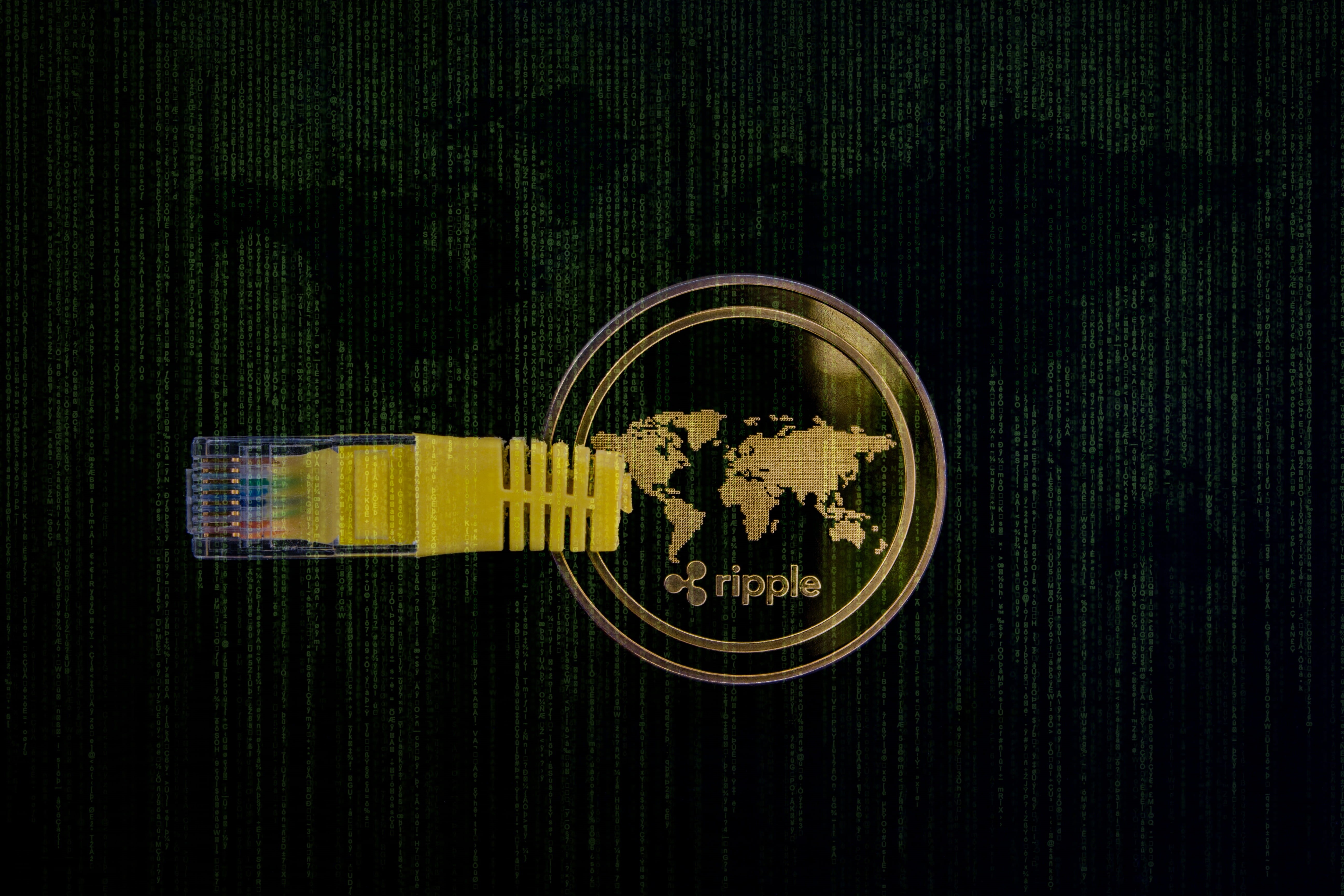 digital, backgrounds, transportation, asset, ethernet, no people, coin, cash, usb, yellow, decentralization, design, distributed, payment, circle, ledger, HD Wallpaper