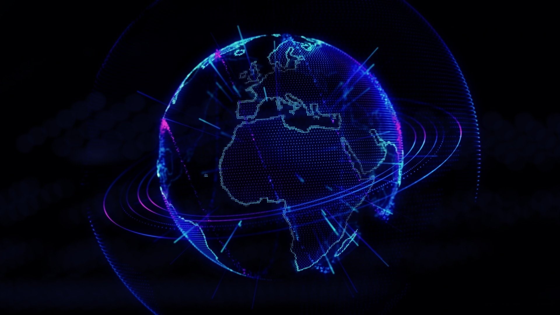 1080P, Hologram, Artistic, Earth, HD Wallpaper
