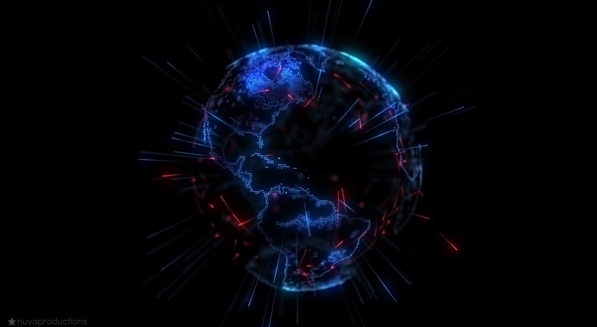 sphere, night, amusement park ride, motion, technology, glowing, long exposure, Aero, speed, light - natural phenomenon, planet, pattern, no people, hologram, HD Wallpaper