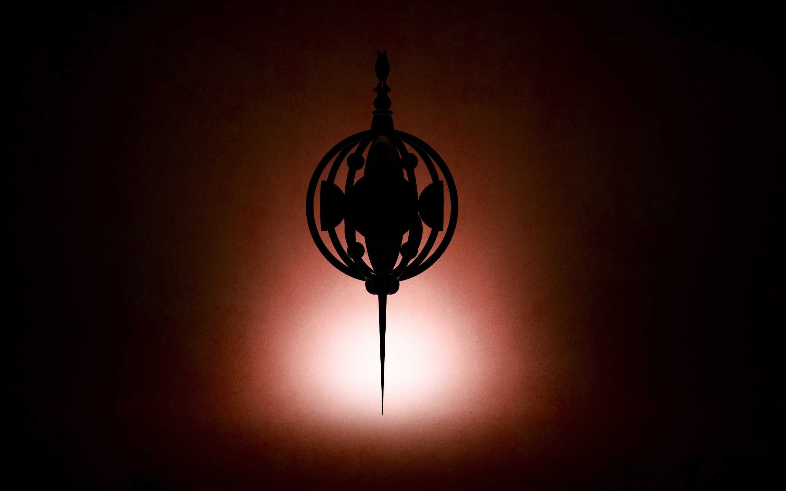 design, indoors, light - natural phenomenon, single object, 2K, illuminated, art and craft, studio shot, electricity, no people, sphere, silhouette, Mahou Shoujo Madoka Magica, HD Wallpaper
