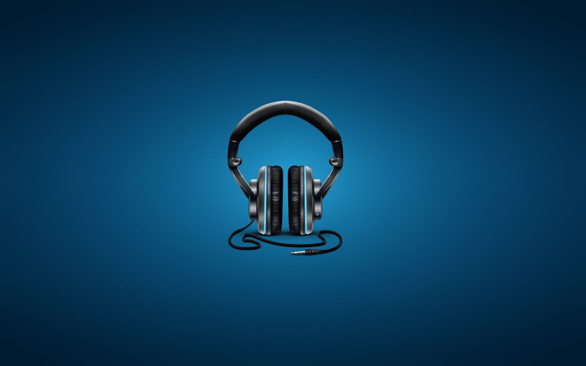 office supply, still life, indoors, colored background, headphones, clip, listening, black, blue, corded, padlock, gray, computer Icon, illustration, backgrounds, HD Wallpaper