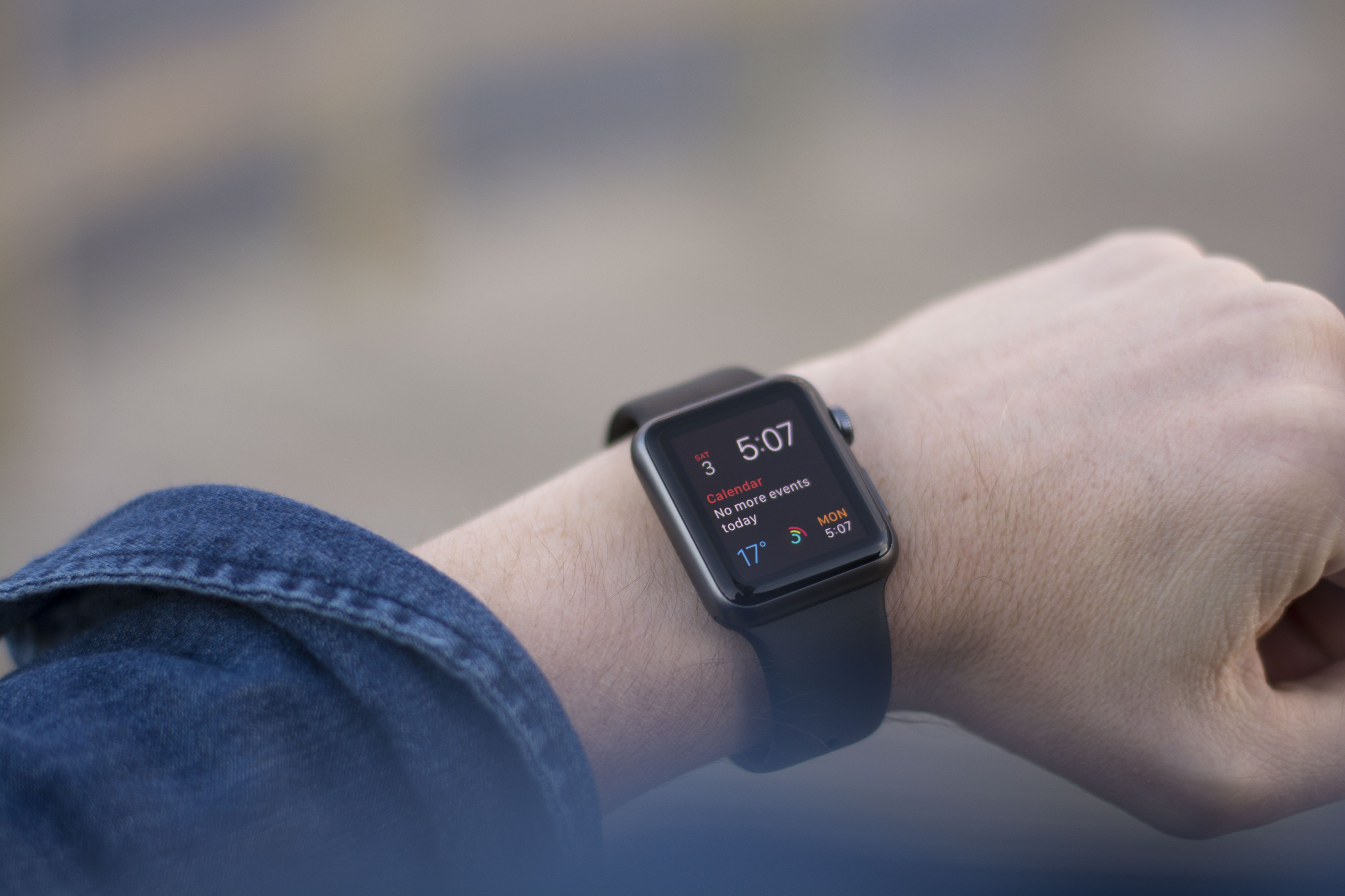 wrist, sport, hand, human Hand, human body part, case black, wearing, band, Apple Watch, men, day, checking the time, clock, person, case, smart Watch, HD Wallpaper