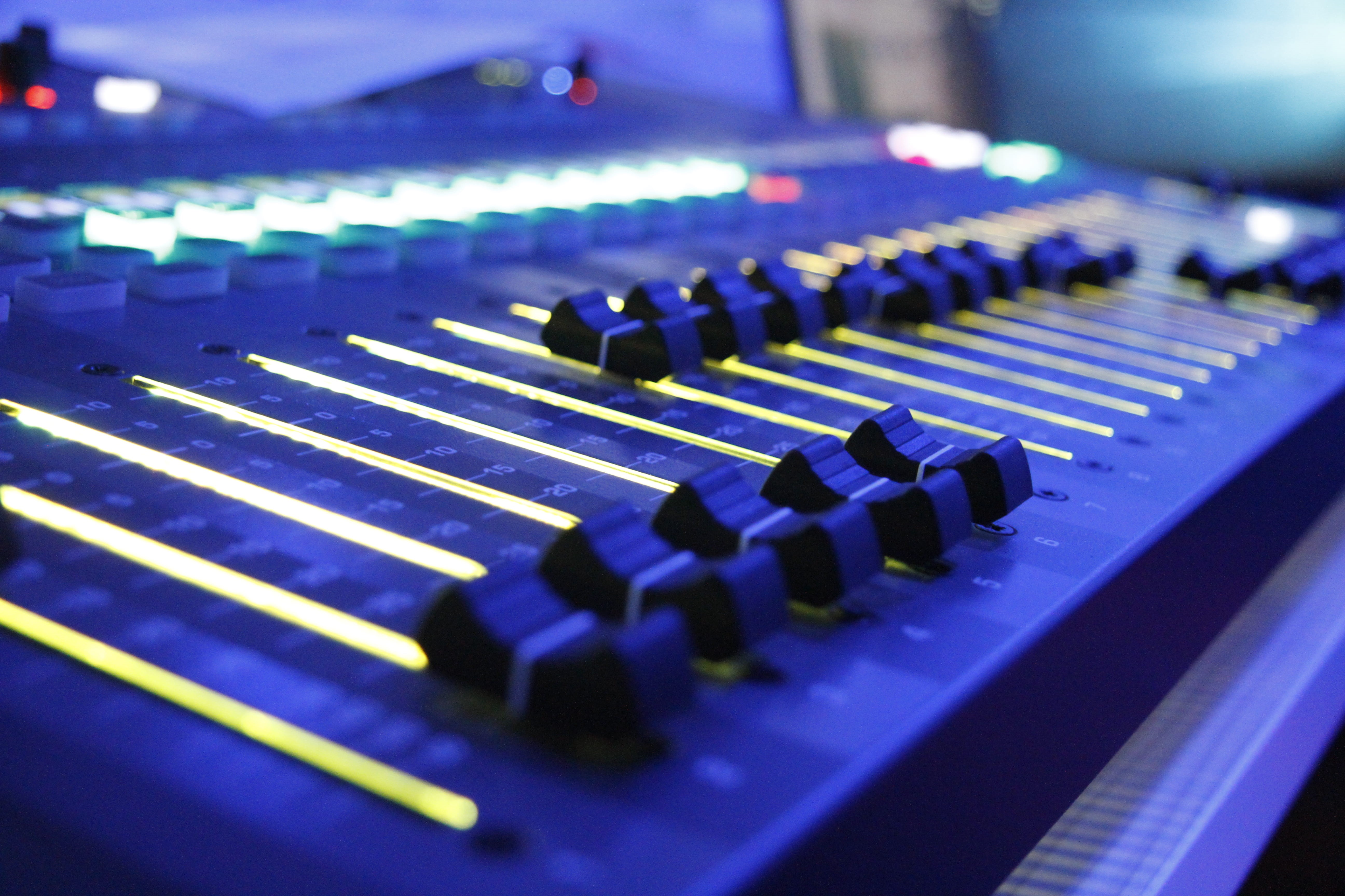 mixing, push button, electrical equipment, technology, level, equipment, studio, broadcasting, sound mixer, santo domingo, sound recording equipment, stage, HD Wallpaper