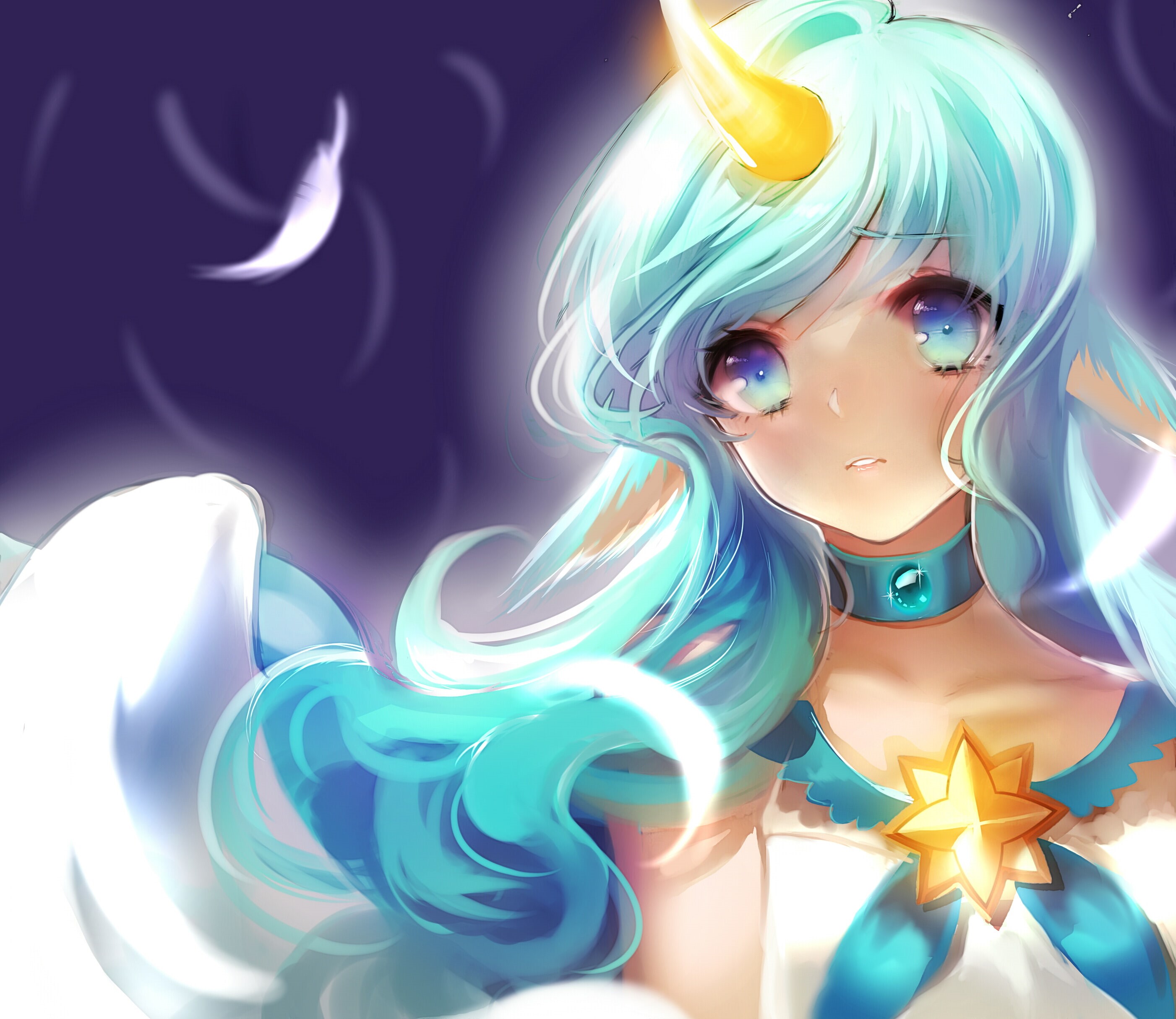 light - natural phenomenon, illuminated, studio shot, close-up, blue, representation, multi colored, female likeness, League of Legends, indoors, abstract, HD Wallpaper