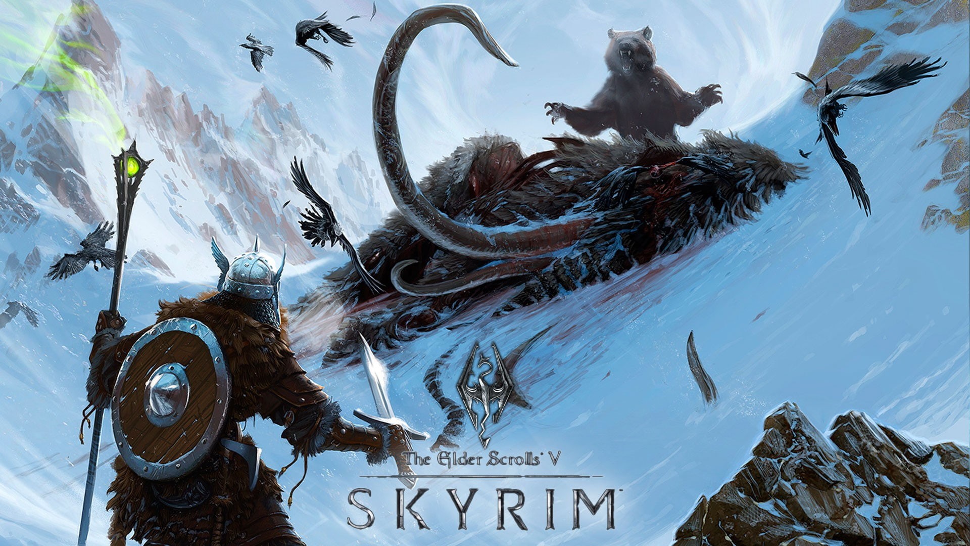 The Elder Scrolls, video games, The Elder Scrolls V: Skyrim, concept art, 1080P, HD Wallpaper
