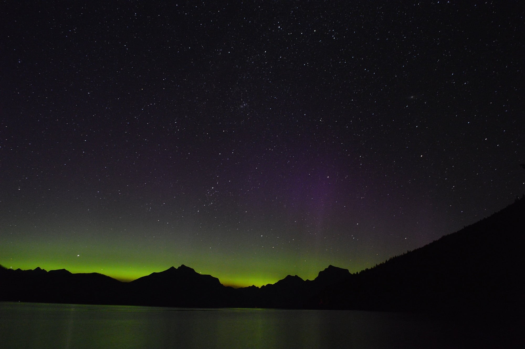 star, infinity, phenomenon, star field, mountain, lights, sky, constellation, no people, mountains, atmosphere, photography, montana, glacier national park, HD Wallpaper