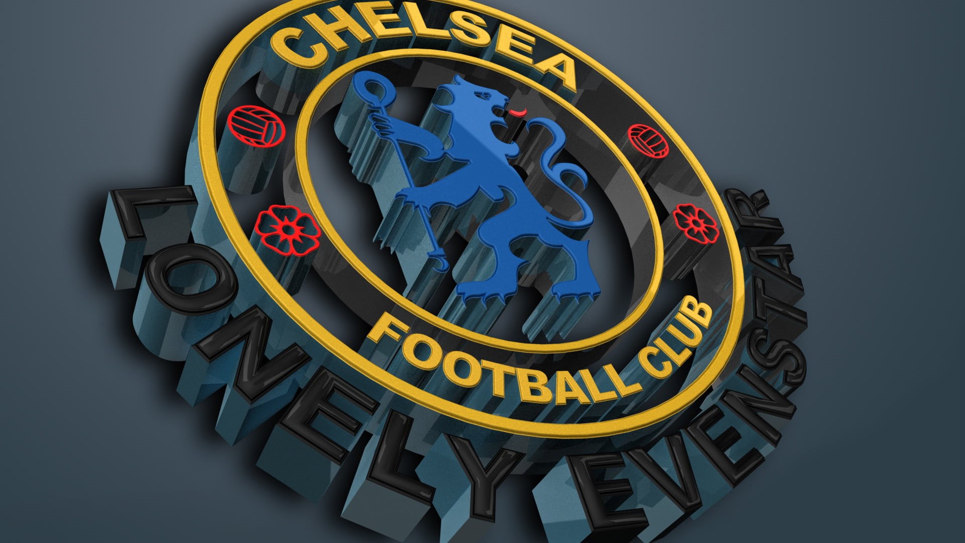 close-up, clock face, gray, gear, shape, clock, football, communication, indoors, success, label, illustration, time, 1080P, Champions, backgrounds, blue background, HD Wallpaper