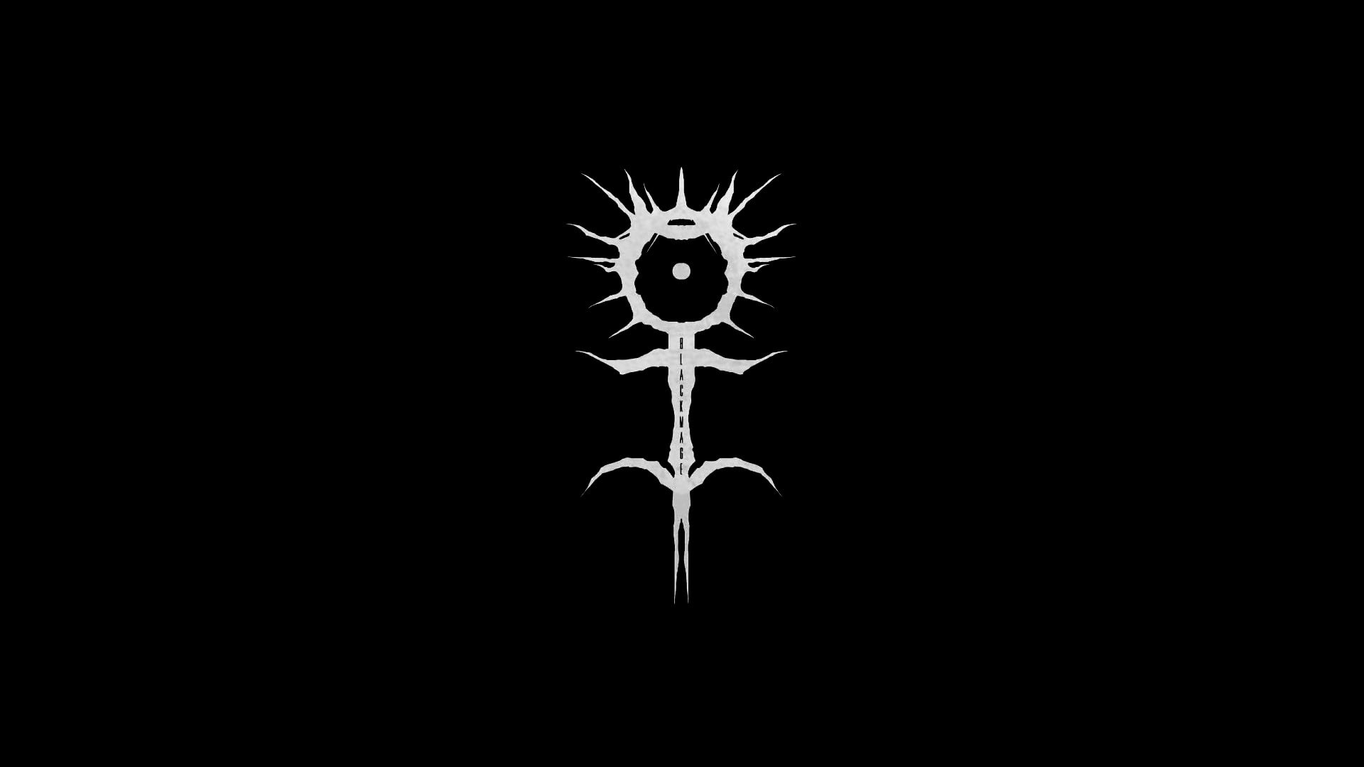 1080P, celebration, lighting equipment, indoors, logo, ghostemane, night, christmas, close-up, shape, star shape, no people, black background, illuminated, HD Wallpaper