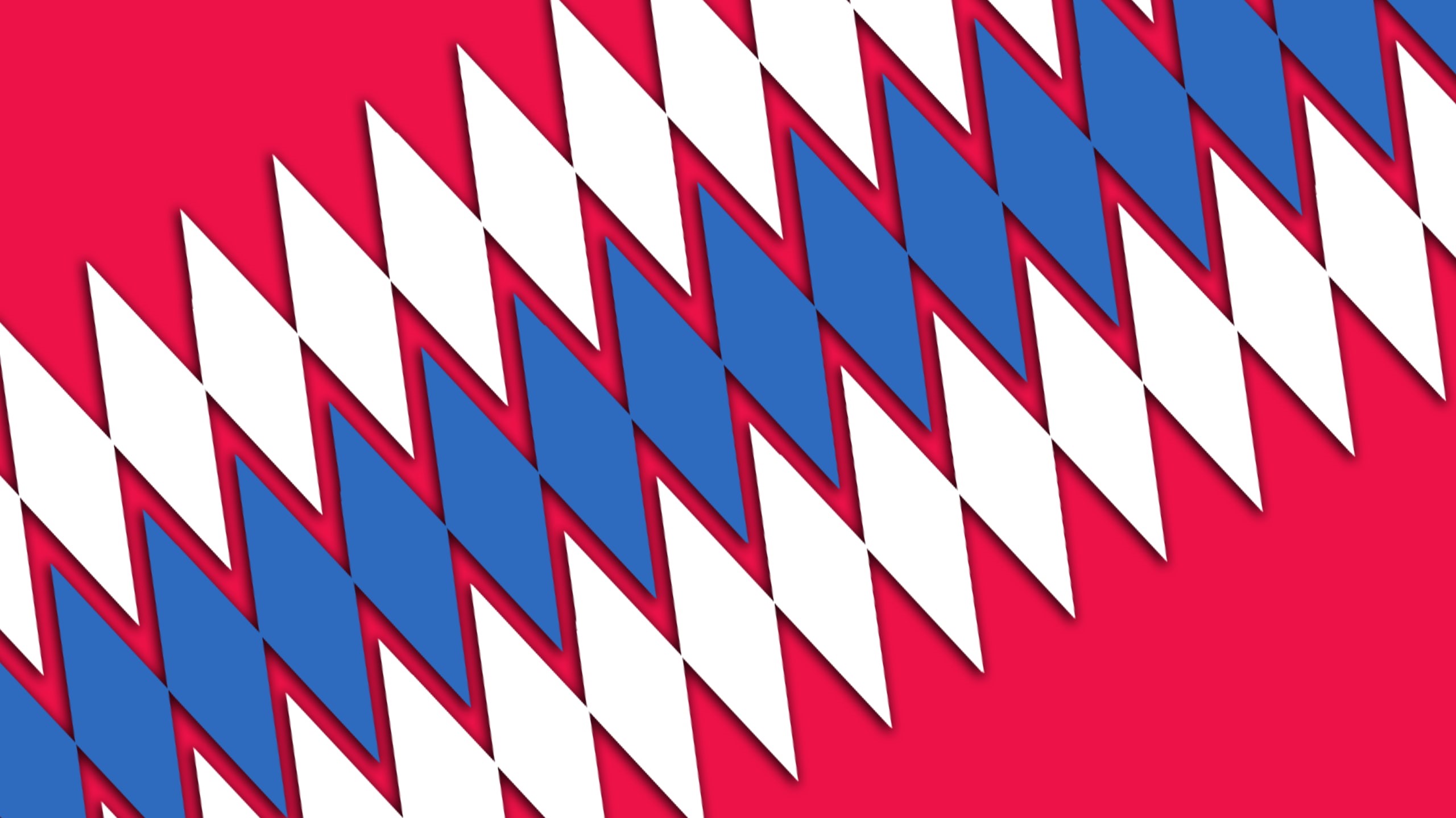 Bayern Munich, shape, built structure, indoors, in a row, 2K, sign, multi colored, pattern, day, red, repetition, sport, close-up, Bayern Munchen, design, HD Wallpaper
