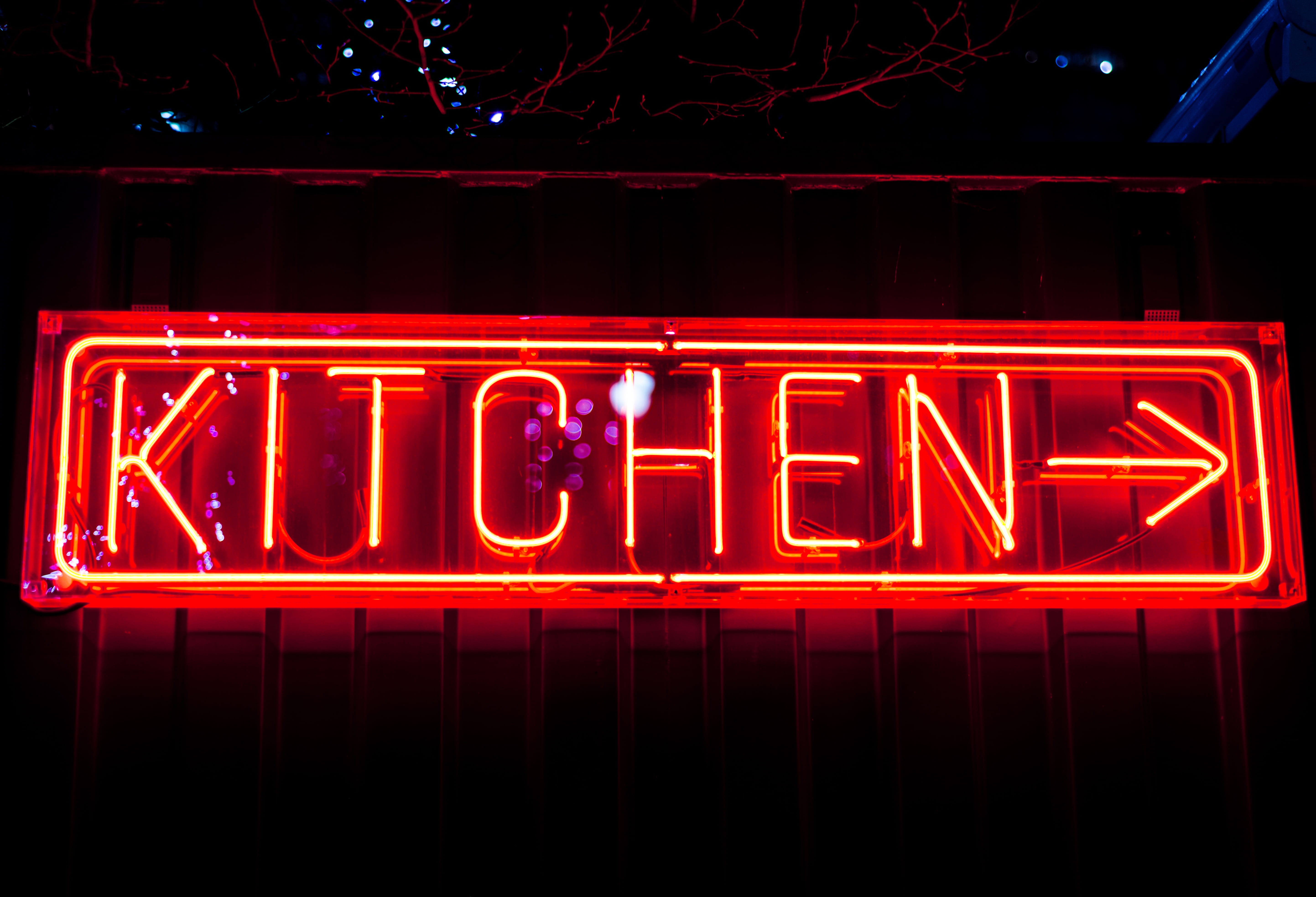 food and drink, neon, coat, text, lighting equipment, architecture, glowing, bird, store, western script, night, clothing, dating, night club, light, outdoors, HD Wallpaper