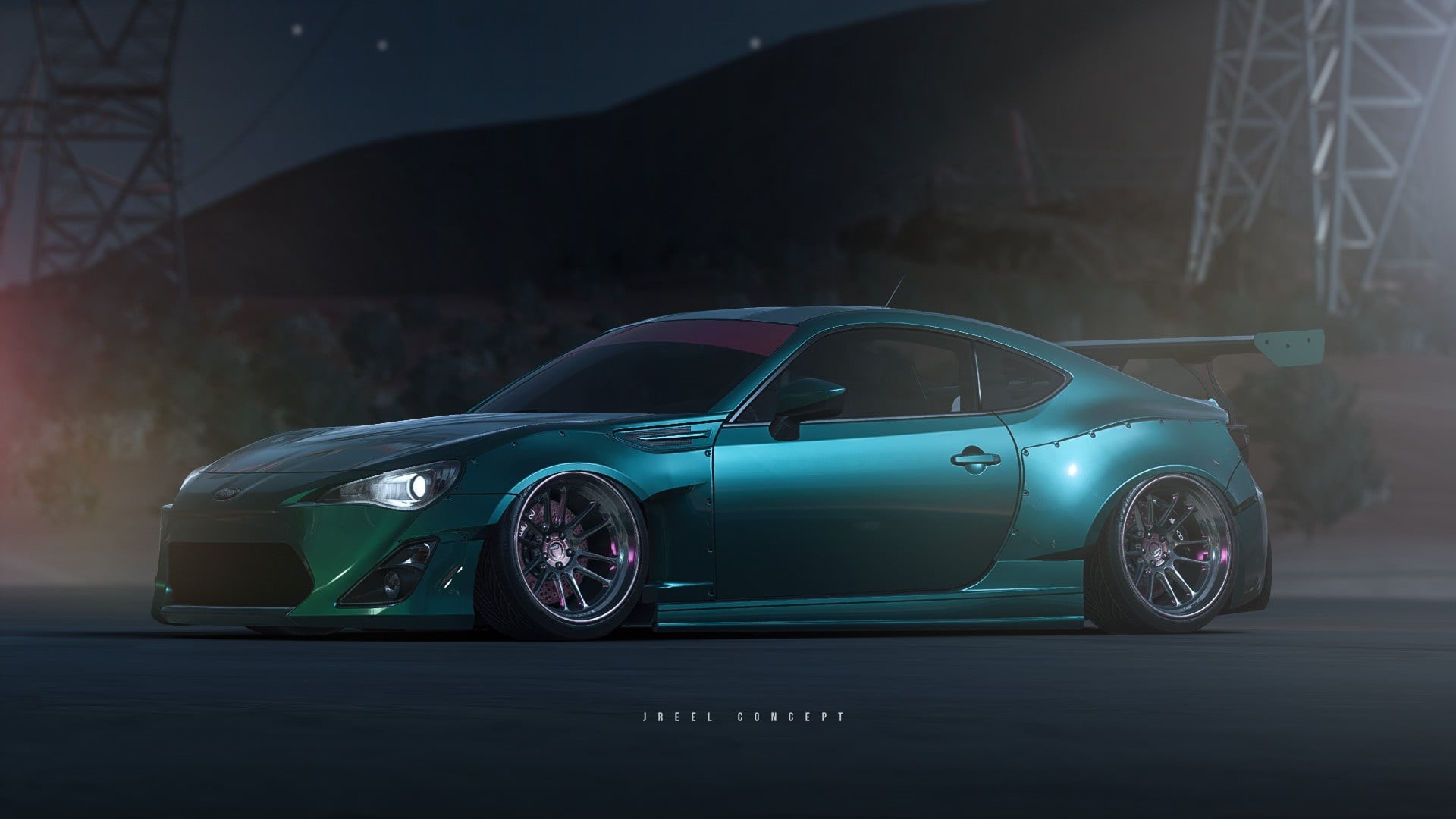 wealth, communication, vehicle, Subaru BRZ, mode of transportation, 1080P, transportation, retro styled, outdoors, motor vehicle, road, car, wheel, technology, HD Wallpaper