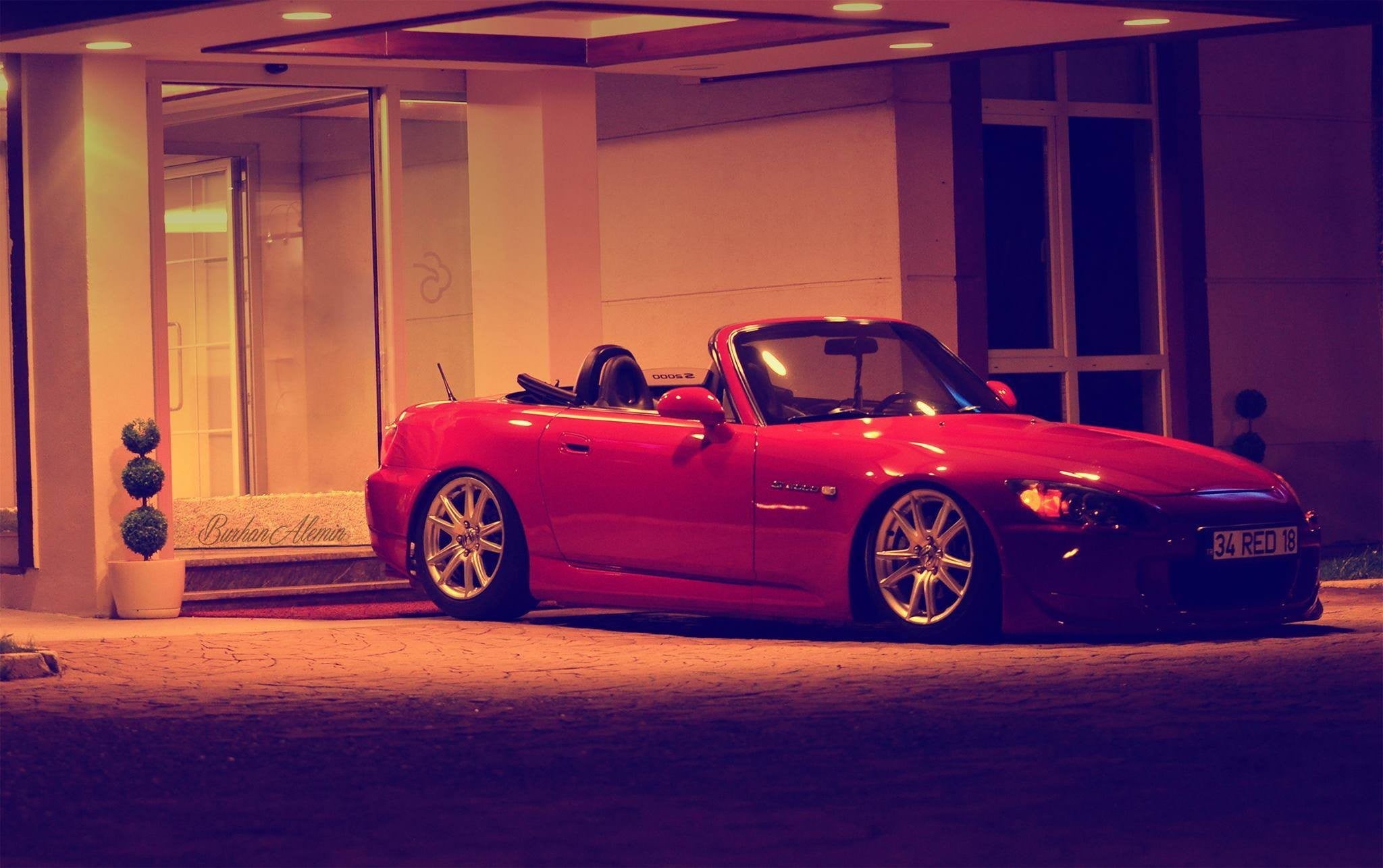 mode of transportation, no people, beetle, toy, indoors, convertible, motor vehicle, stationary, architecture, day, model, retro styled, red, honda s2000, HD Wallpaper