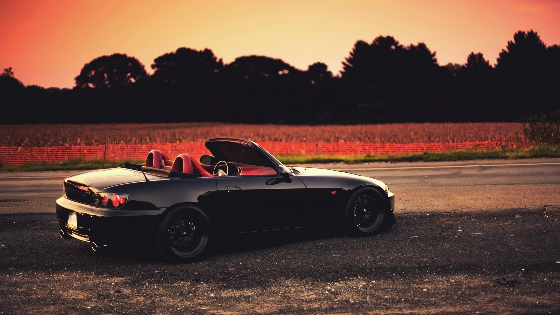 s2k, 1080P, s2000, Honda, honda s2000, black cars, car, sports car, HD Wallpaper