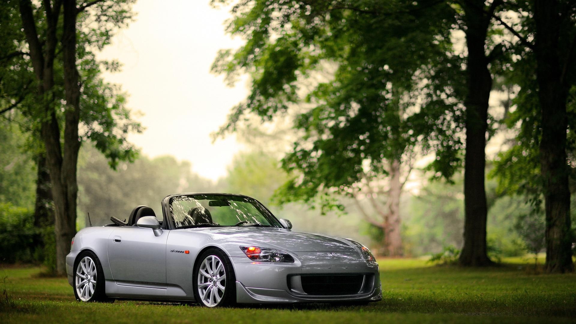 s, 1920x1080, silver, honda, cars, honda s2000, 1080P, HD Wallpaper