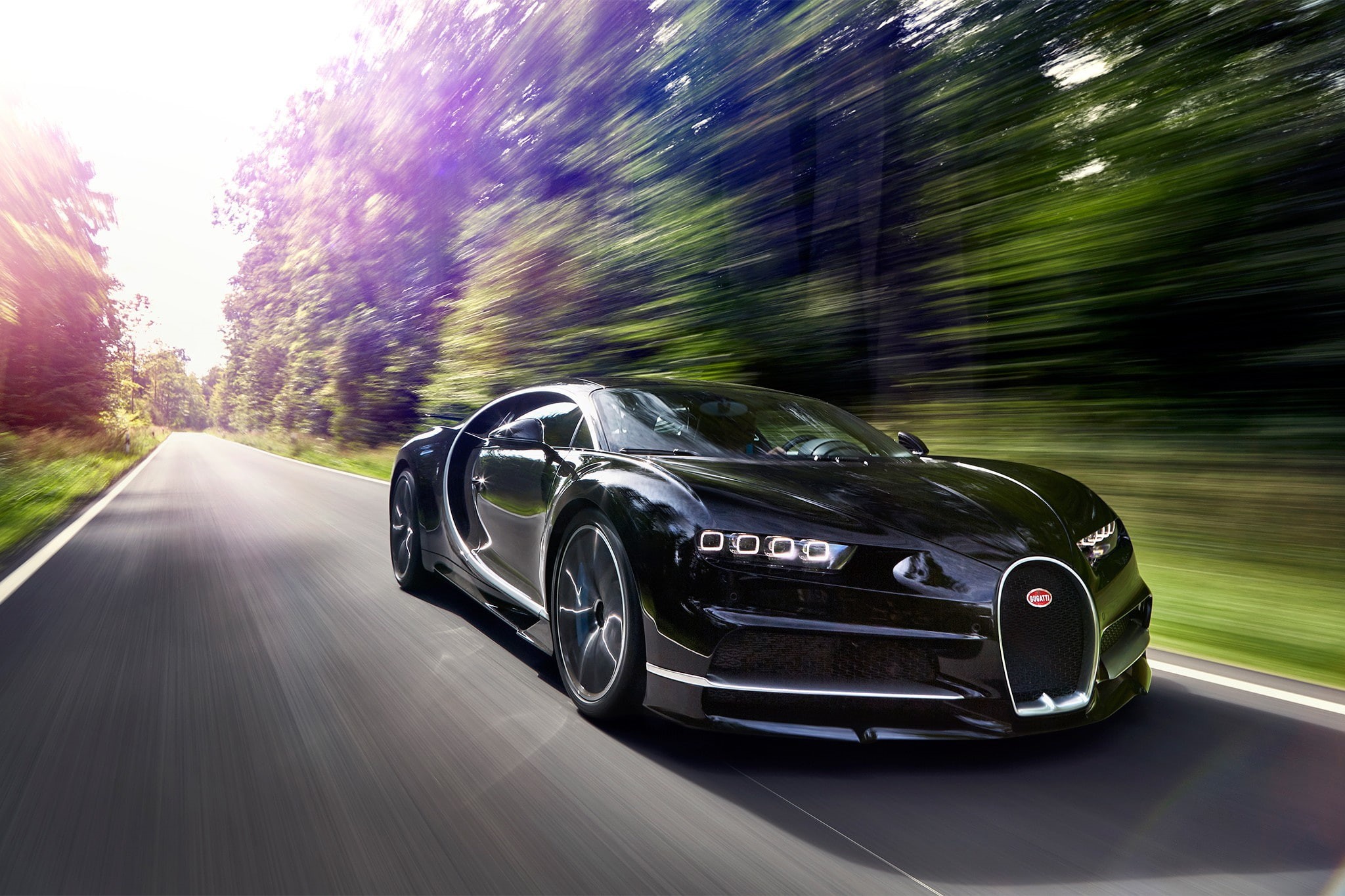shiny, Chiron, car, Bugatti Chiron, asphalt, day, performance Car, blurred Motion, reflection, sports Race, luxury, sport, outdoors, supercar, 1080P, road, HD Wallpaper