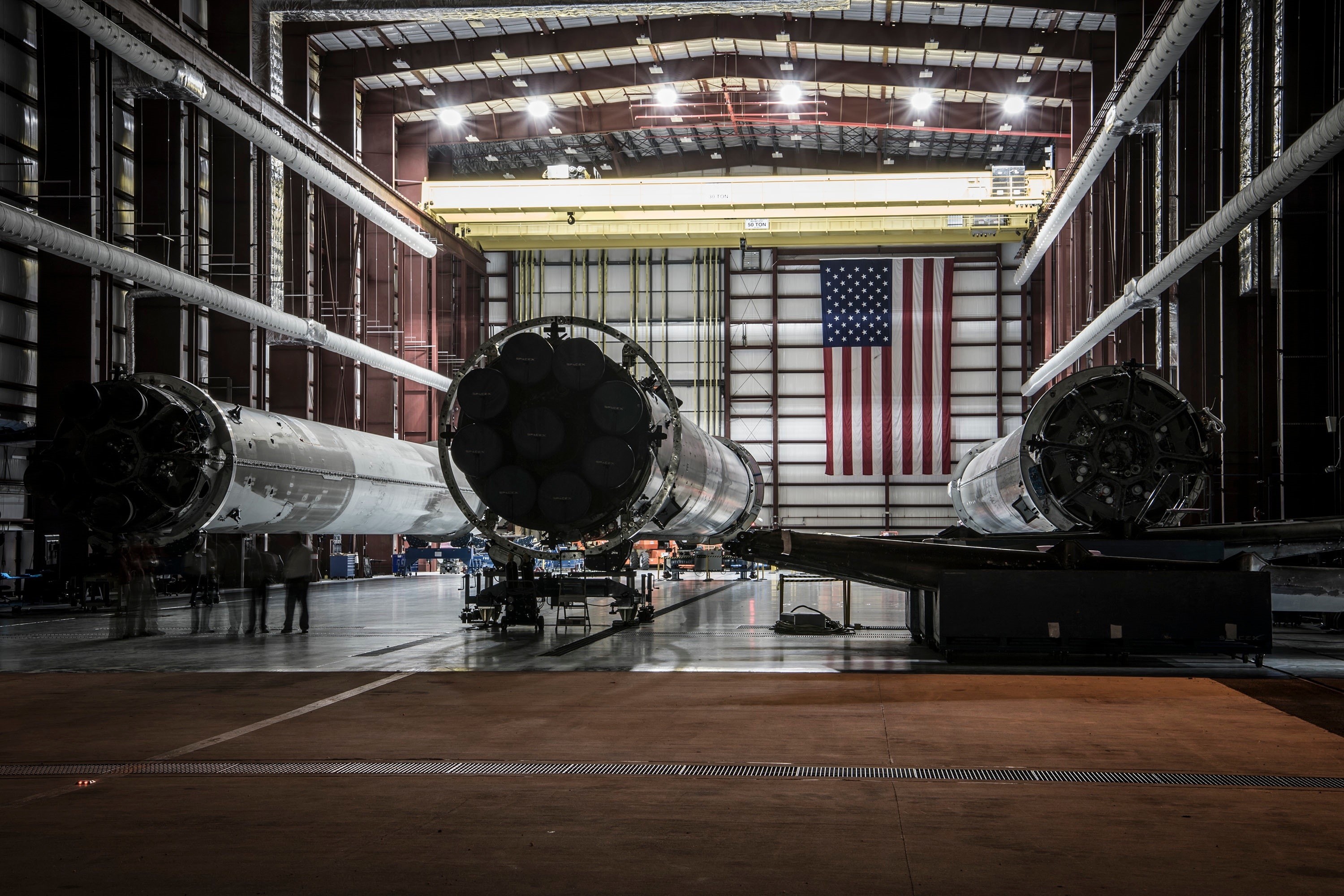 2K, SpaceX, rocket, Falcon 9, HD Wallpaper