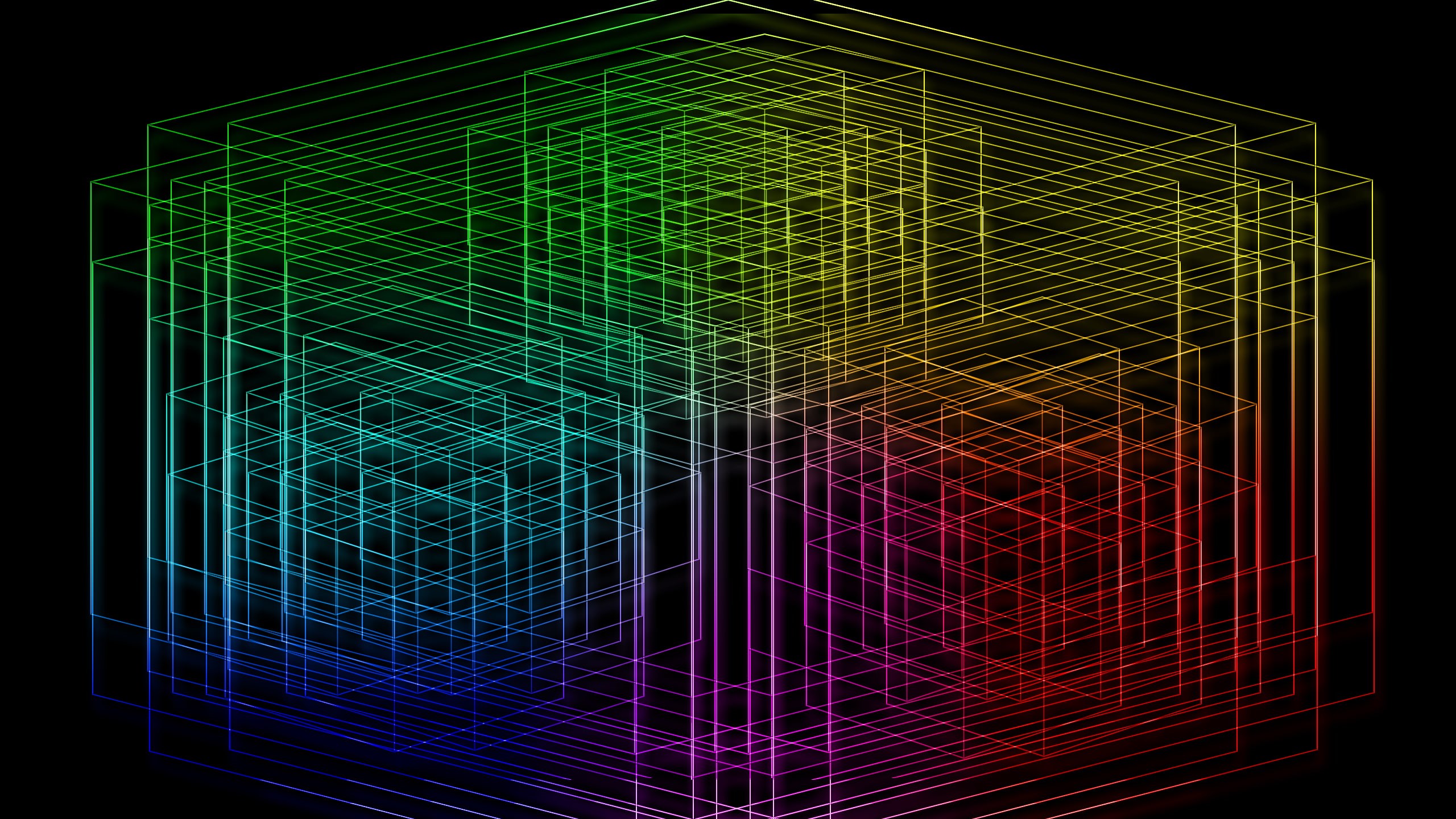 black background, glowing, technology, pattern, multi colored, colorful, lasers, creativity, lines, modern, illuminated, grid, design, full frame, no people, HD Wallpaper