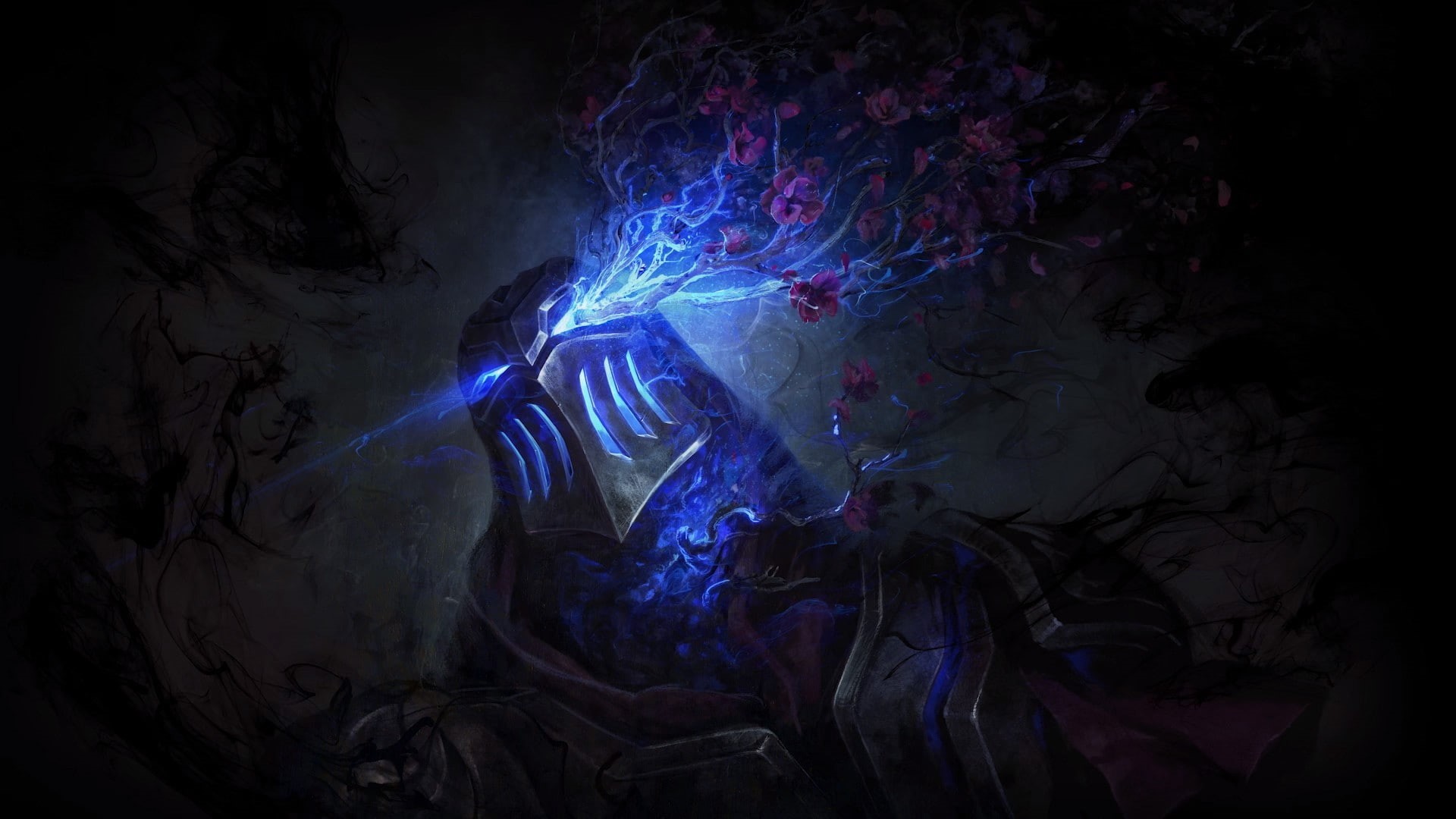 Zed, League of Legends, 1080P, fantasy art, Zed (League of Legends), fan art, video games, HD Wallpaper
