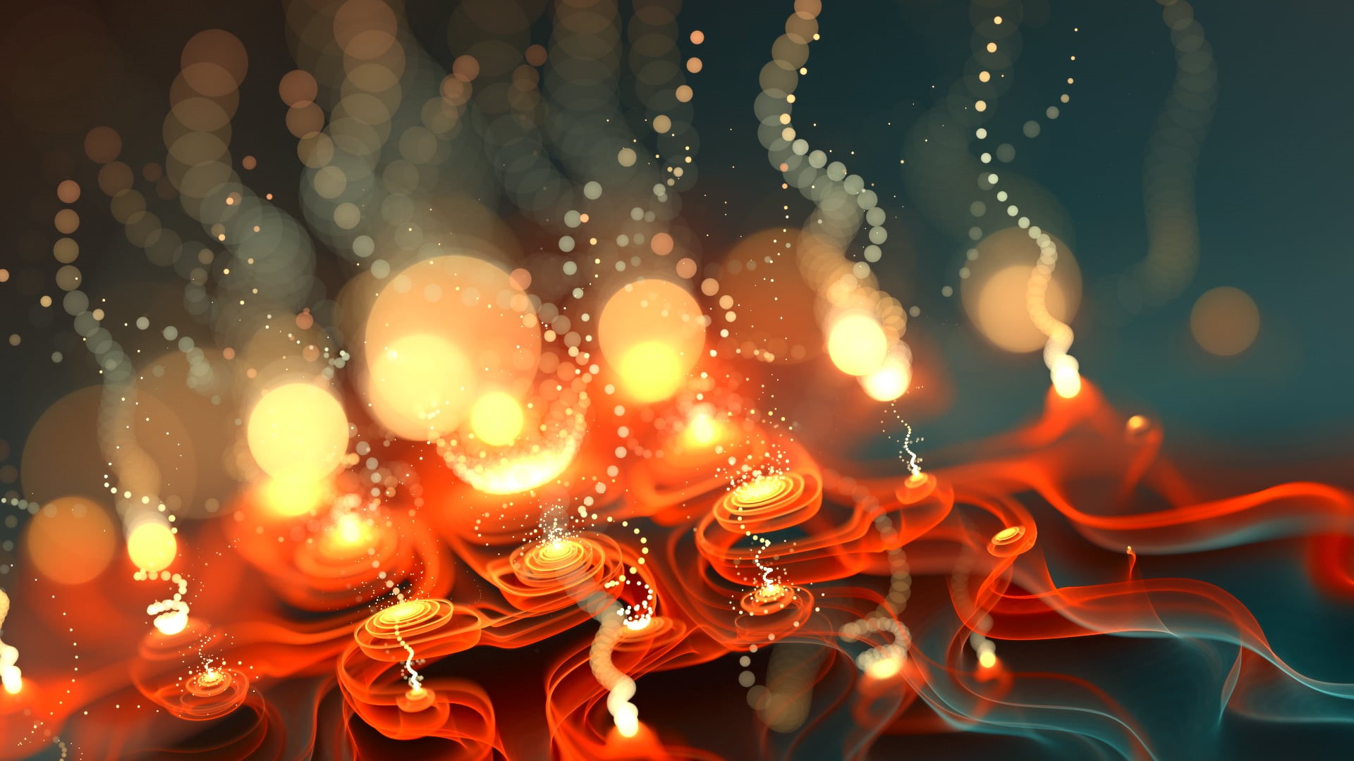 illuminated, christmas, shiny, light, pattern, vector, water, beauty in nature, celebration, backdrop, fire, night, wet, light - Natural Phenomenon, creativity, HD Wallpaper