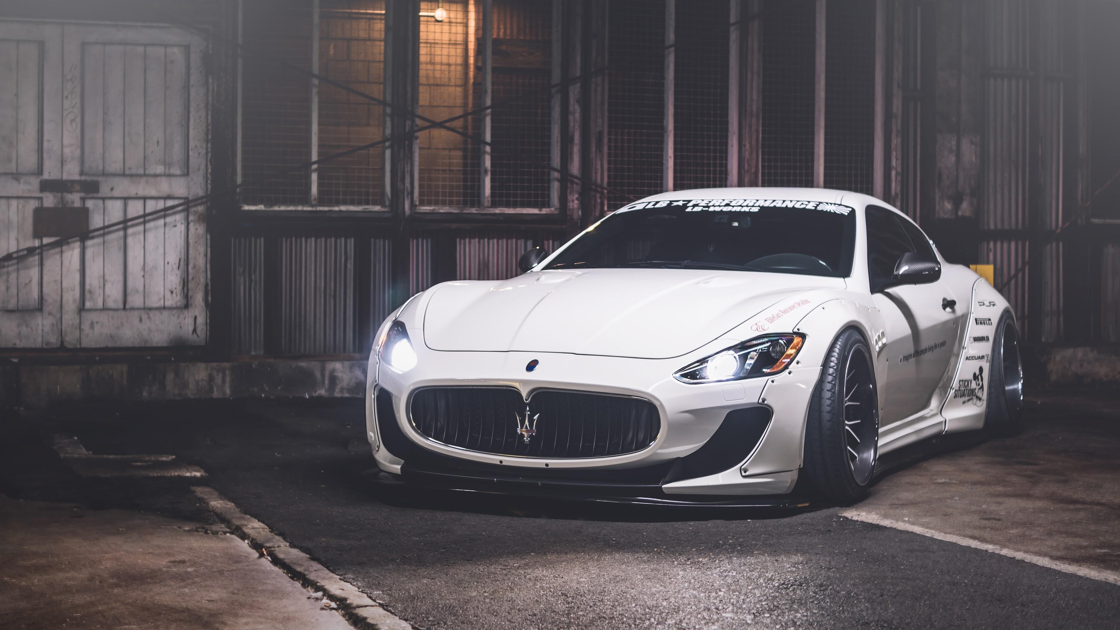 built structure, supercar, luxury, road, outdoors, vehicle, day, maserati, transportation, mode of transportation, modern, building exterior, luxury vehicle, HD Wallpaper