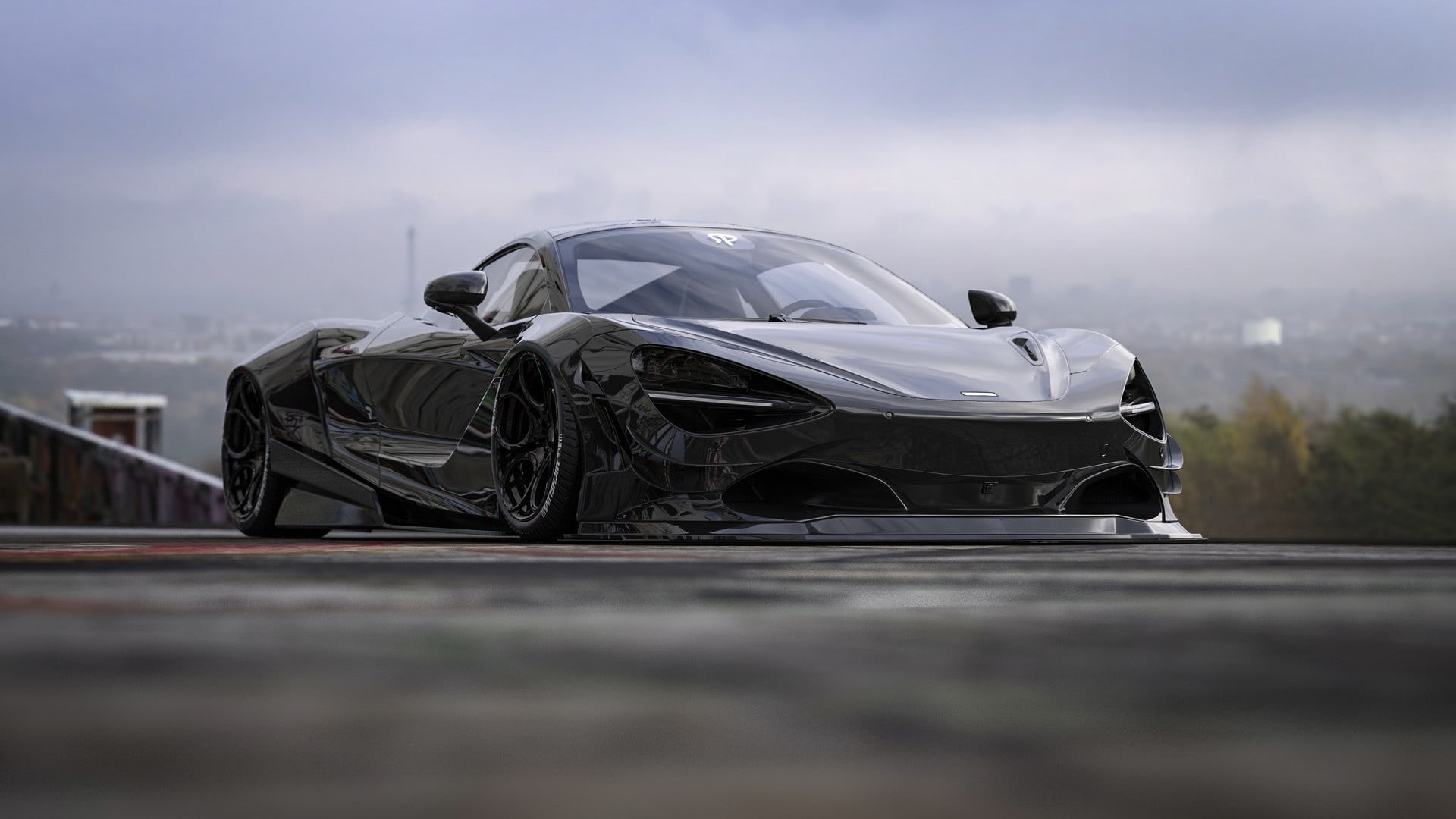 Rostislav Prokop, nature, selective focus, car, surface level, air vehicle, land vehicle, mode of transportation, transportation, outdoors, McLaren, sport, HD Wallpaper