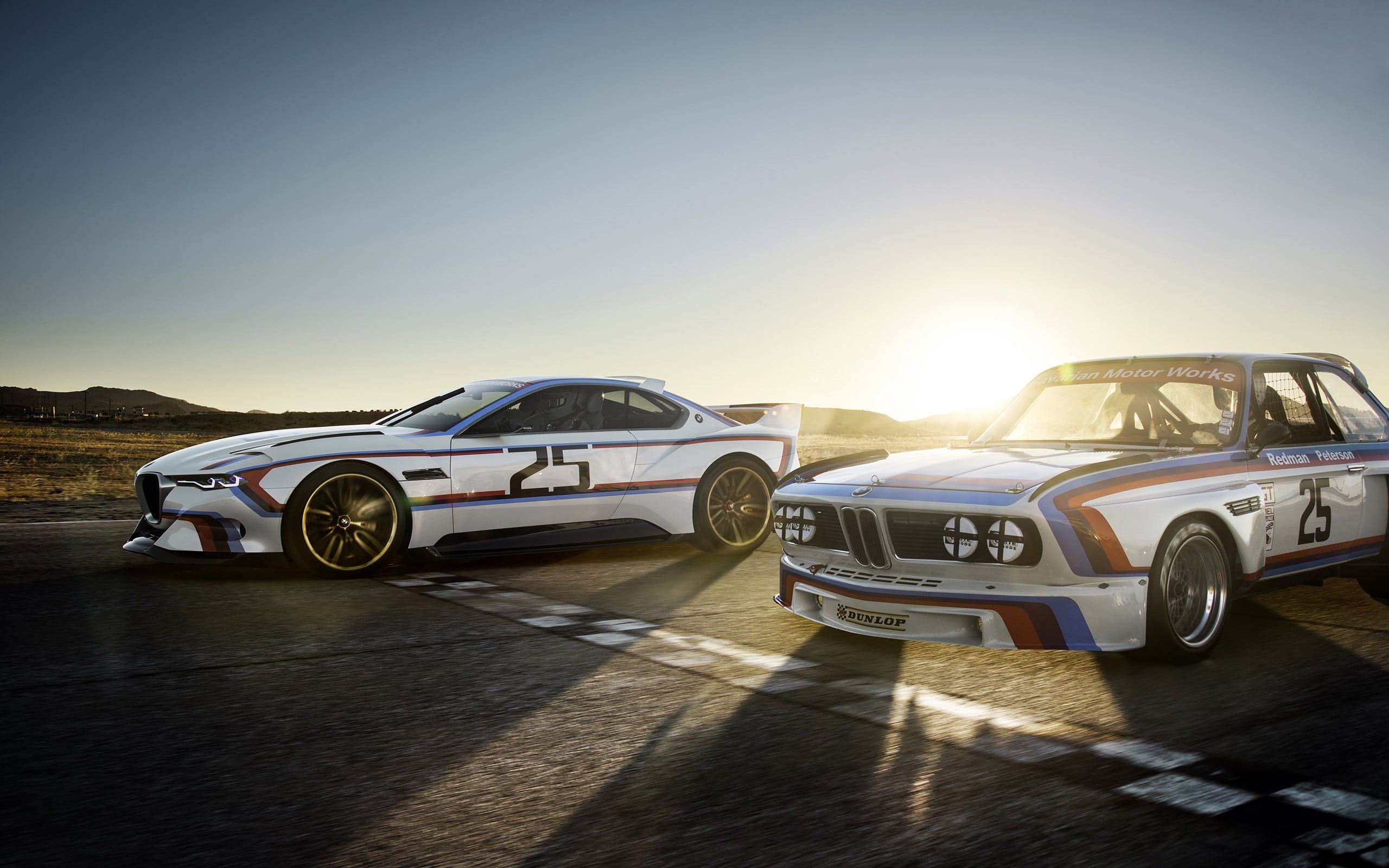 motor vehicle, die, race tracks, motion, mode of transportation, day, transportation, white, sunset, copy space, cast, nature, chrome, concept cars, sun, HD Wallpaper