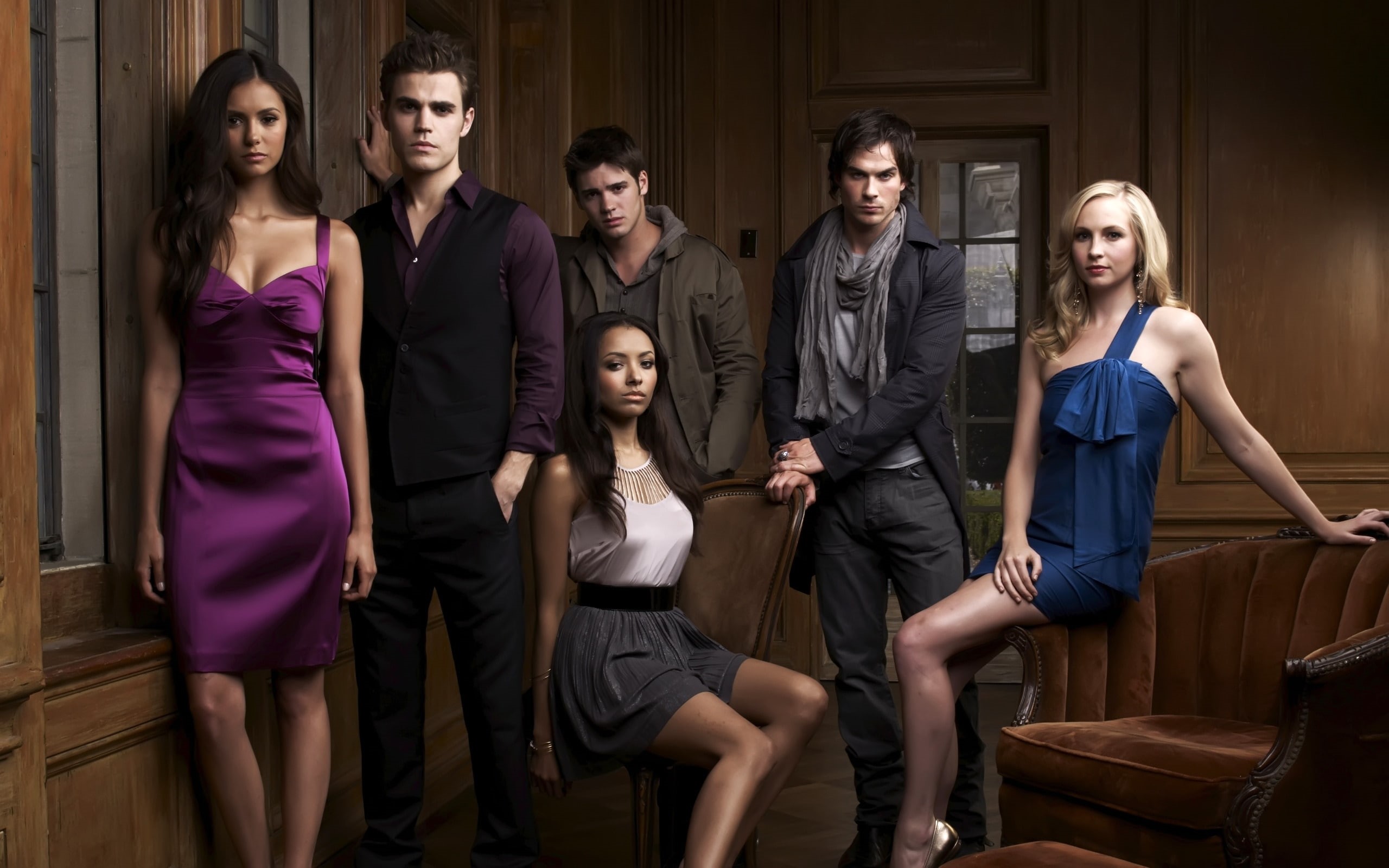 2K, vampire, cast, diaries, HD Wallpaper
