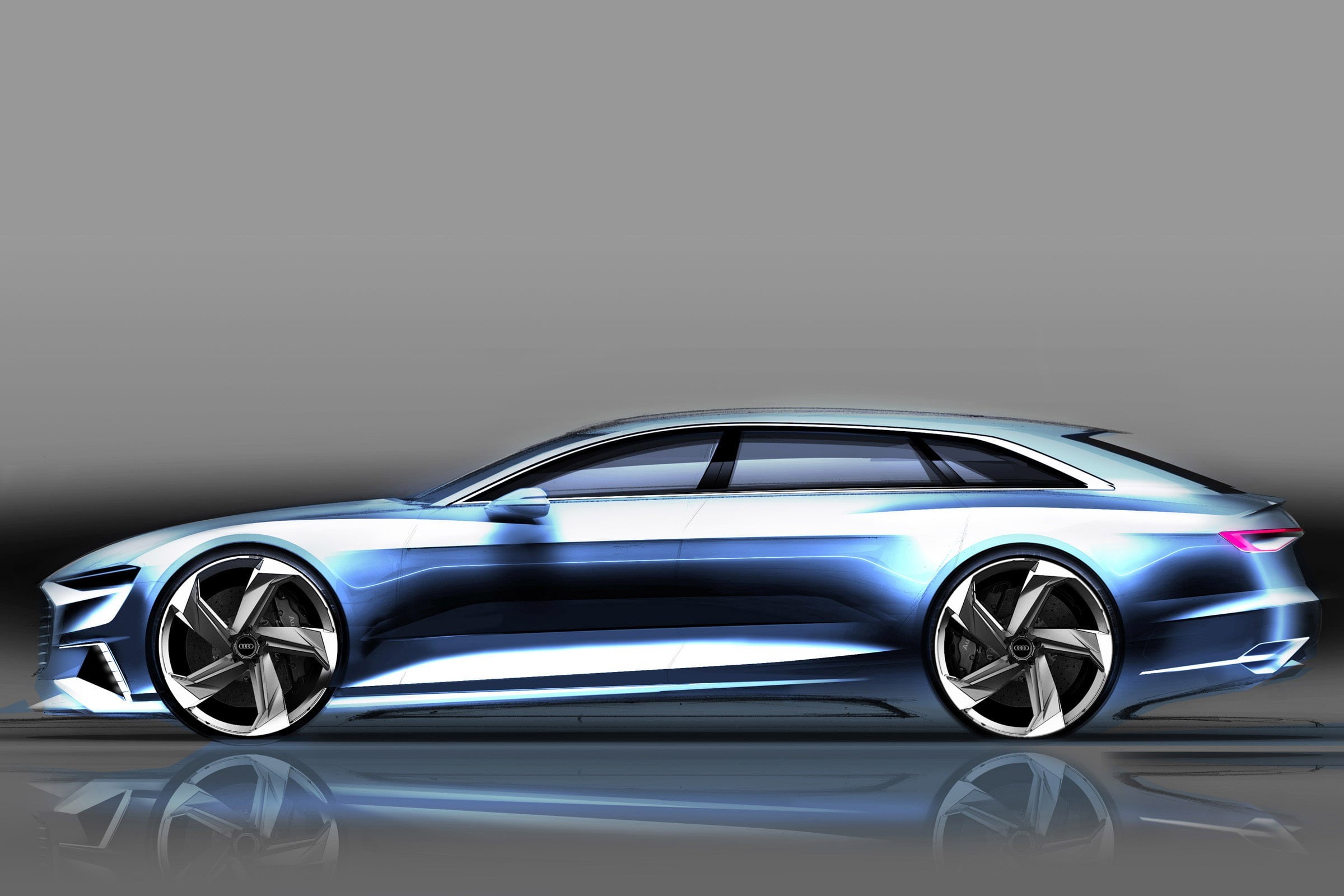 black, Audi Prologue, vehicle, indoors, concept cars, car, wealth, die, shiny, wheel, cast, land vehicle, luxury, copy space, mode of transportation, design, HD Wallpaper
